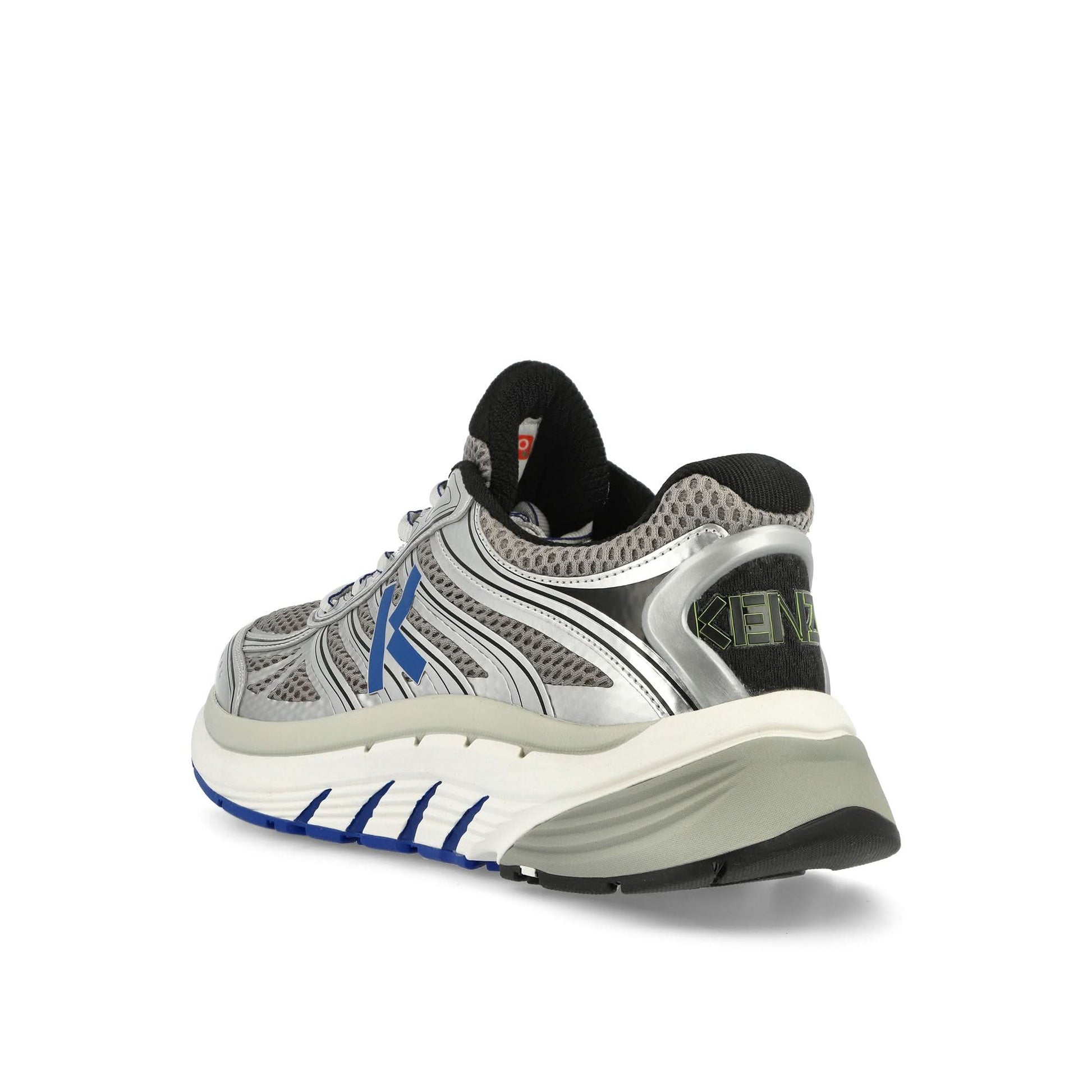 KENZO KENZO-Pace Low Top Sneaker Silver Sneaker Detail view 3 | Gate