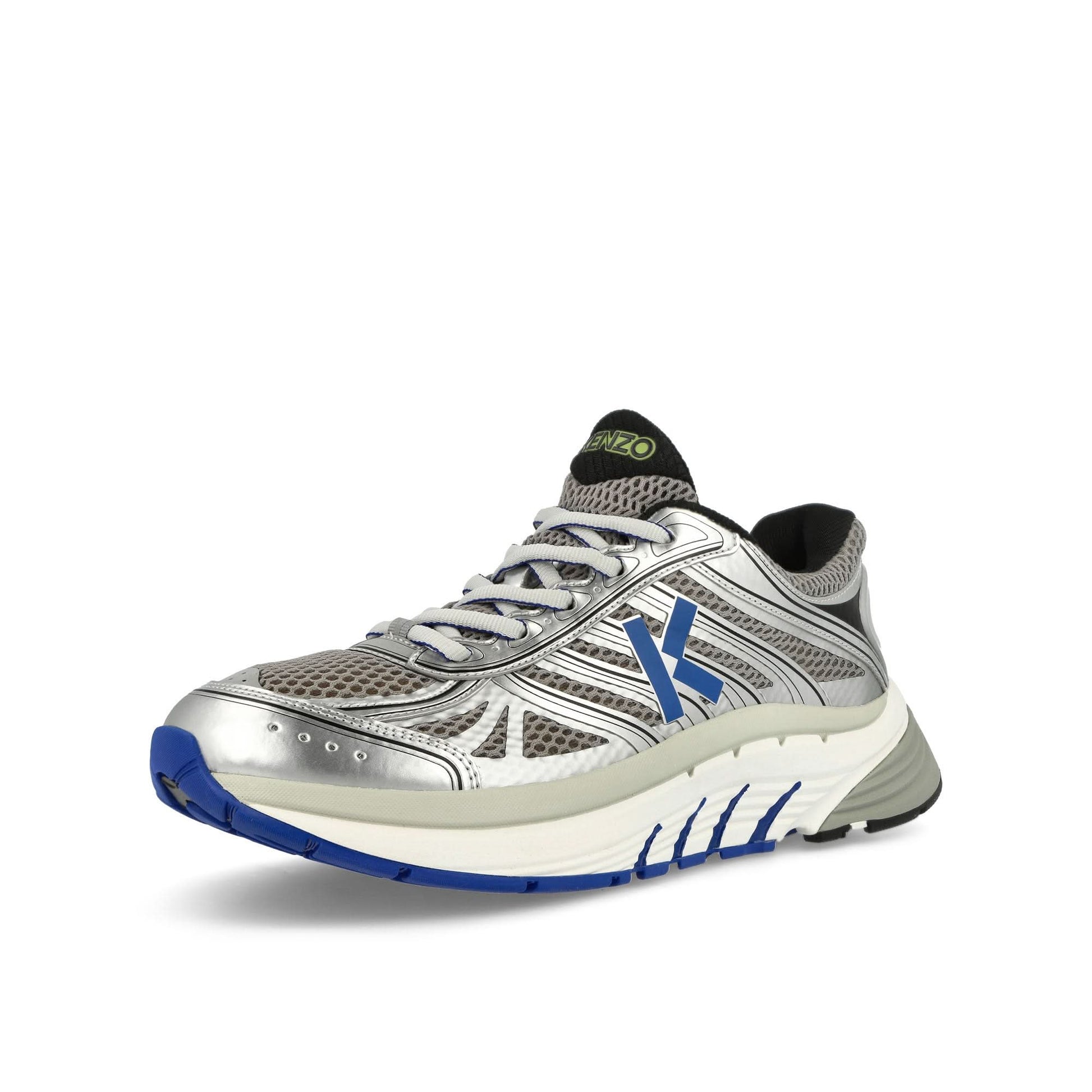 KENZO KENZO-Pace Low Top Sneaker Silver Sneaker Detail view 4 | Gate