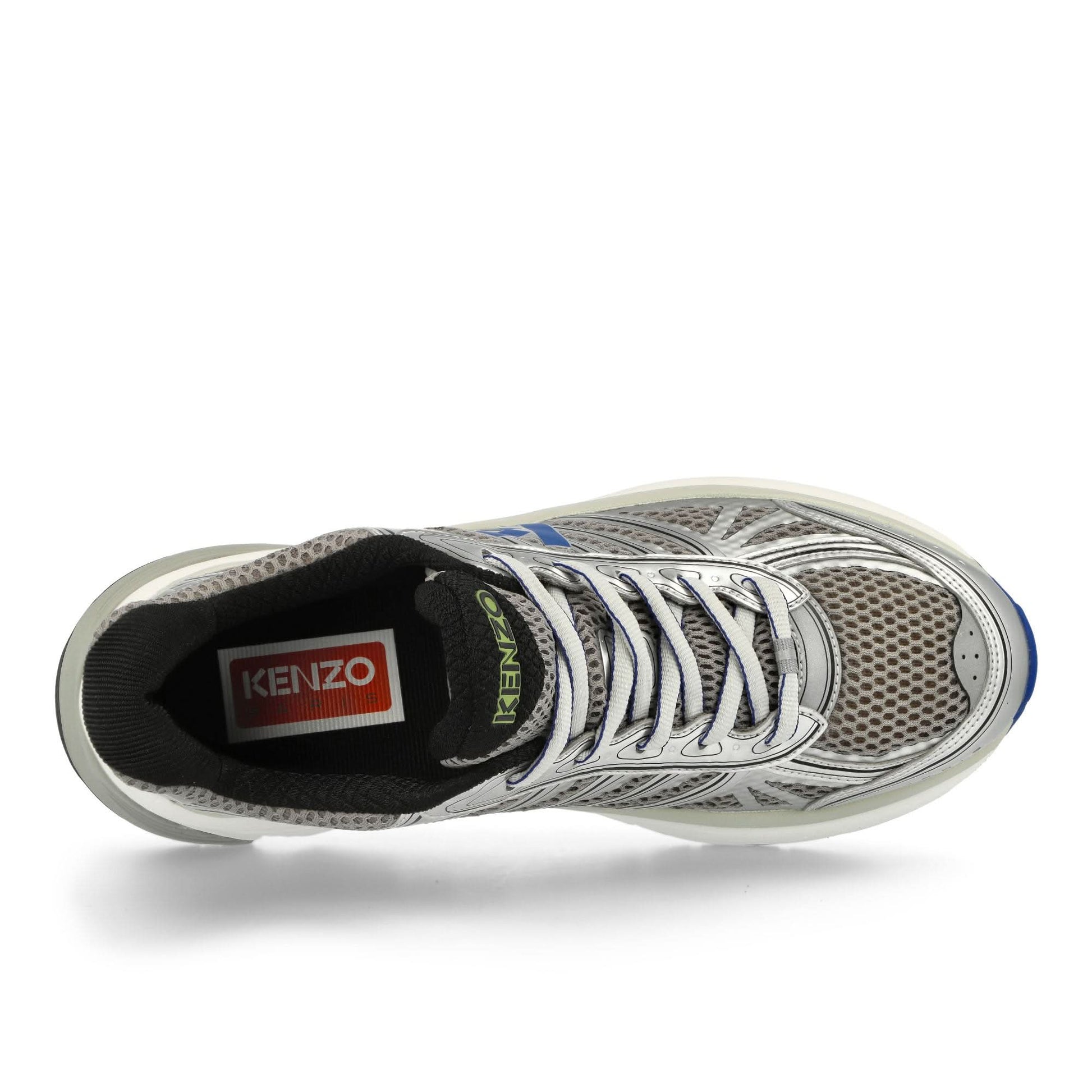 KENZO KENZO-Pace Low Top Sneaker Silver Sneaker Detail view 5 | Gate