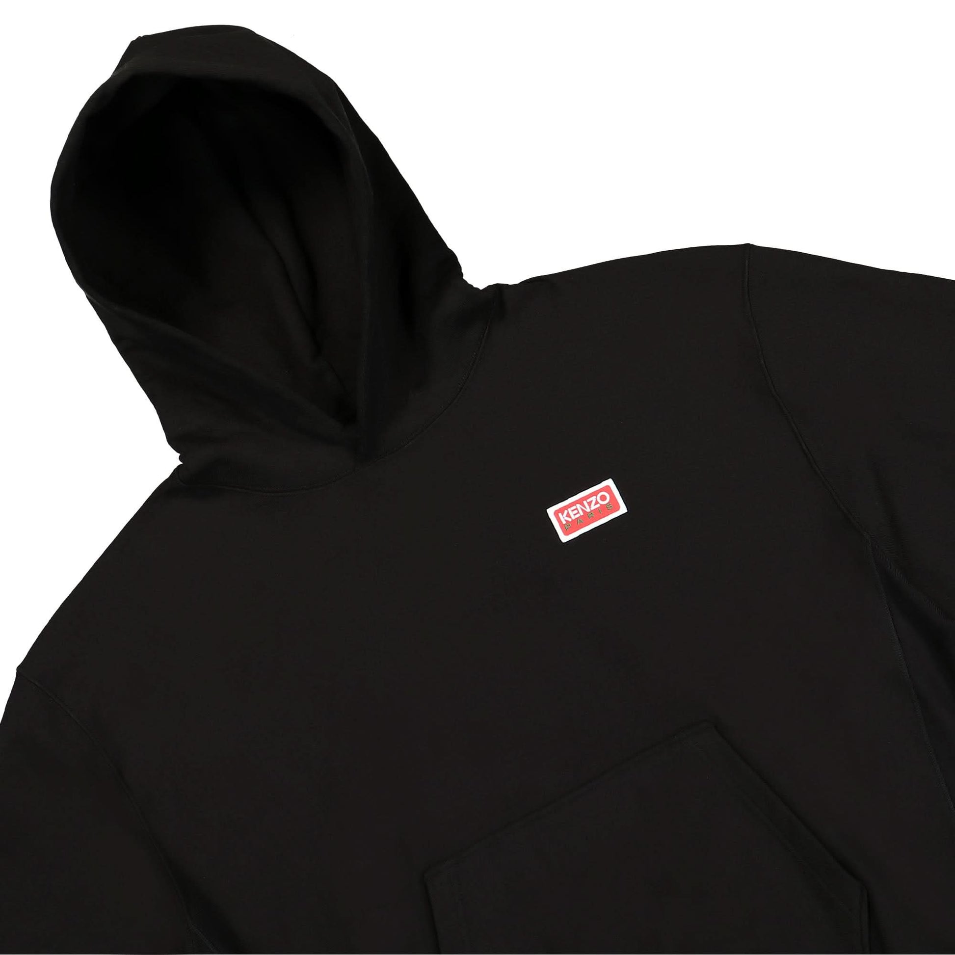 KENZO Oversize Hoodie Black Detail view 3 | Gate