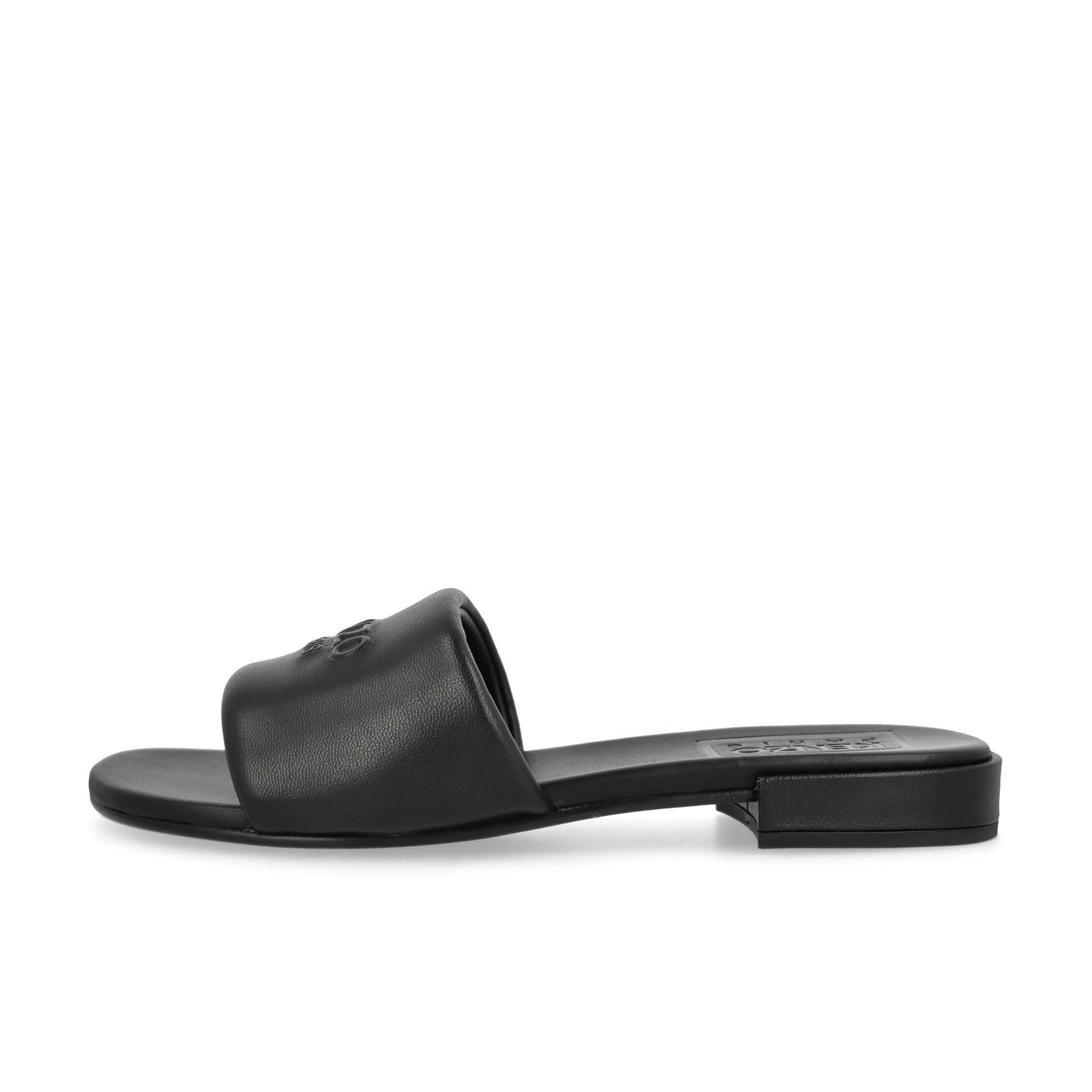 KENZO Oki Flat Mules Black Slides Detail view 1 | Gate