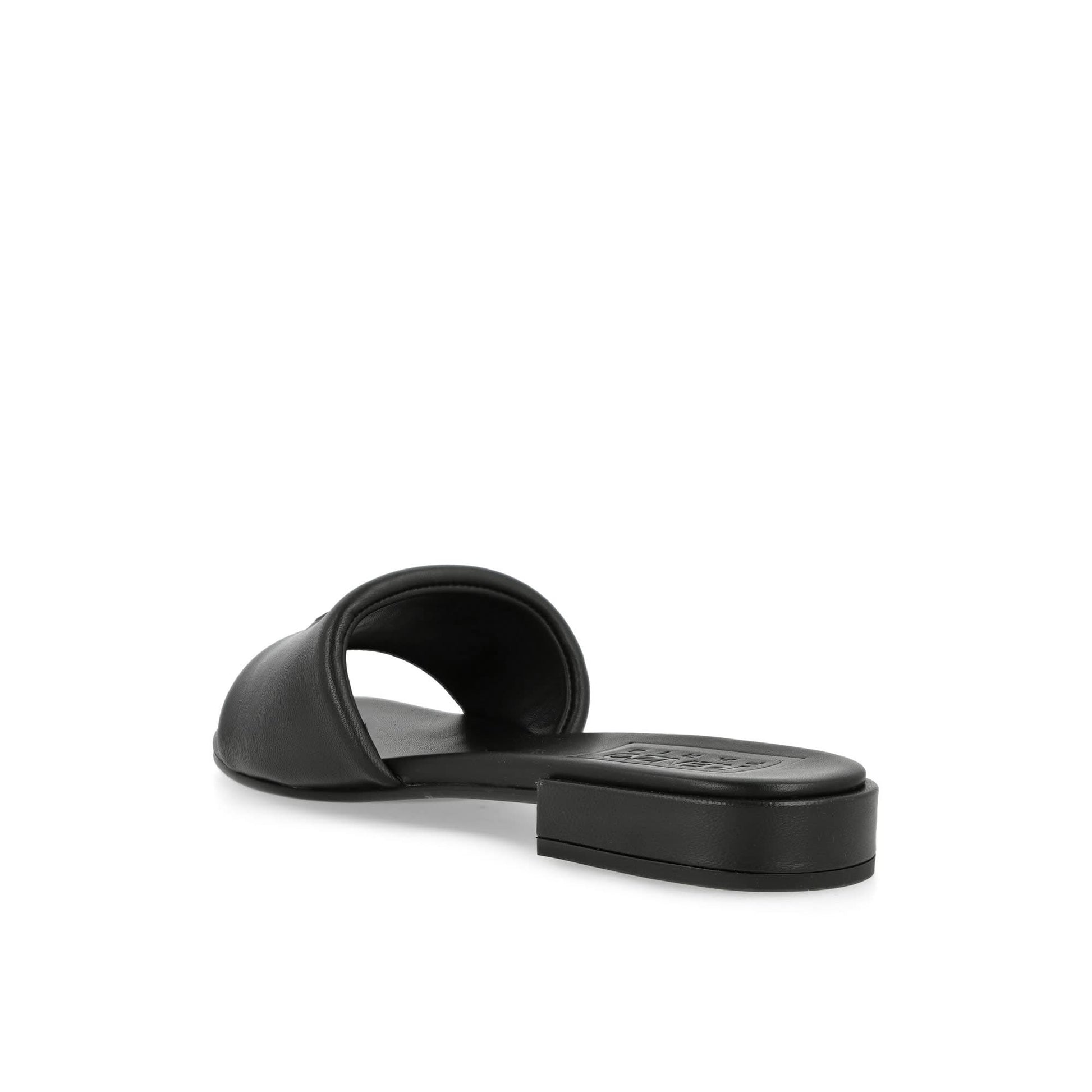 KENZO Oki Flat Mules Black Slides Detail view 3 | Gate