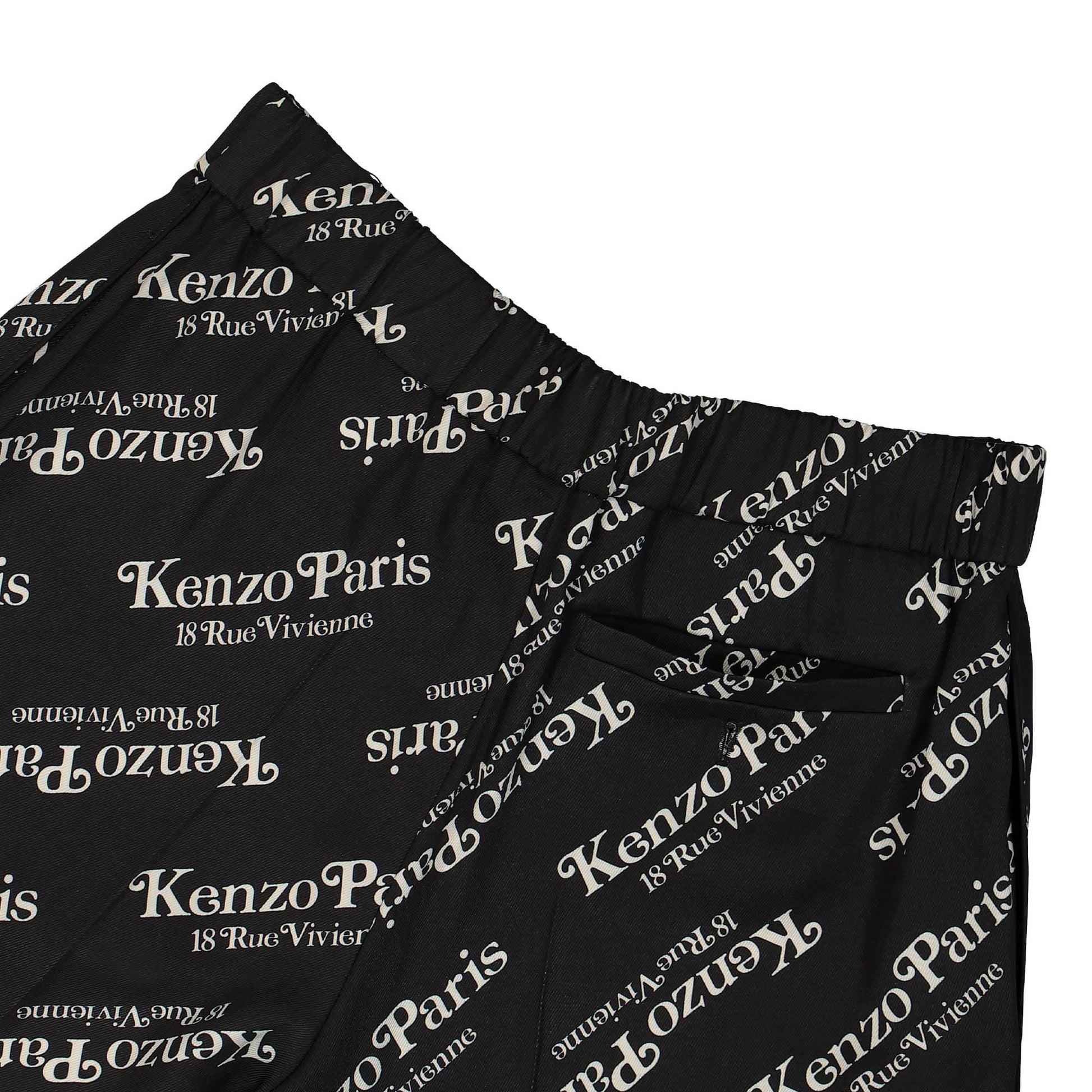 KENZO KENZO By Verdy Pajama Pants Black Detail view 5 | Gate