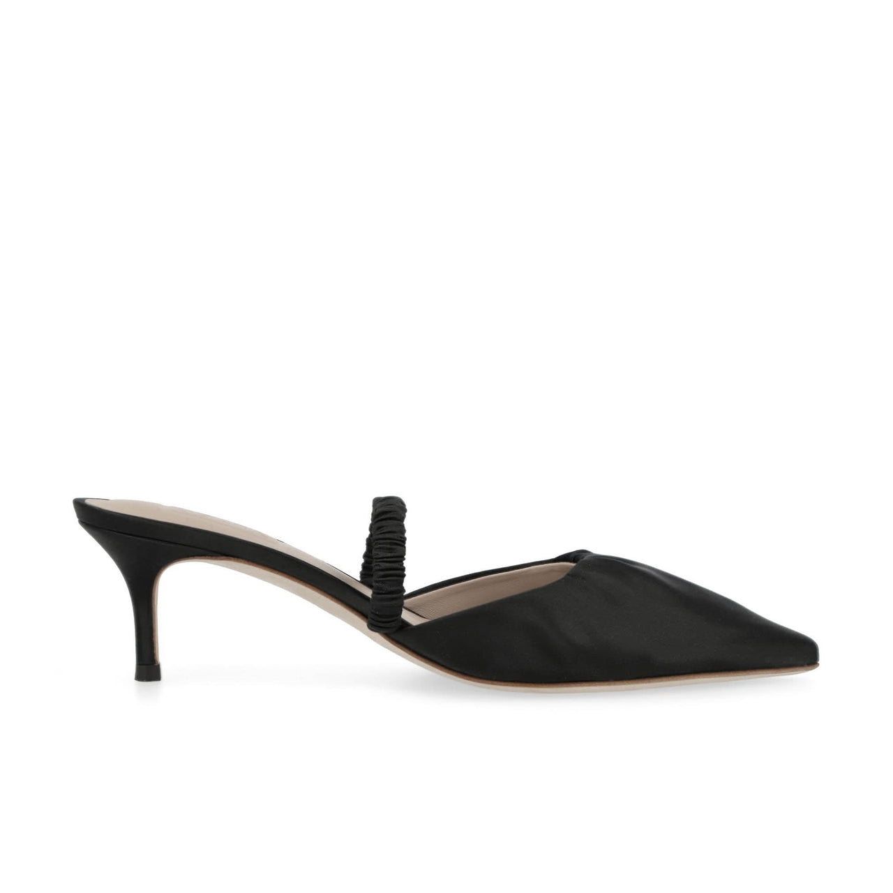 KENZO Mio Kitten Heel Black Heels Detail view 1 | Gate