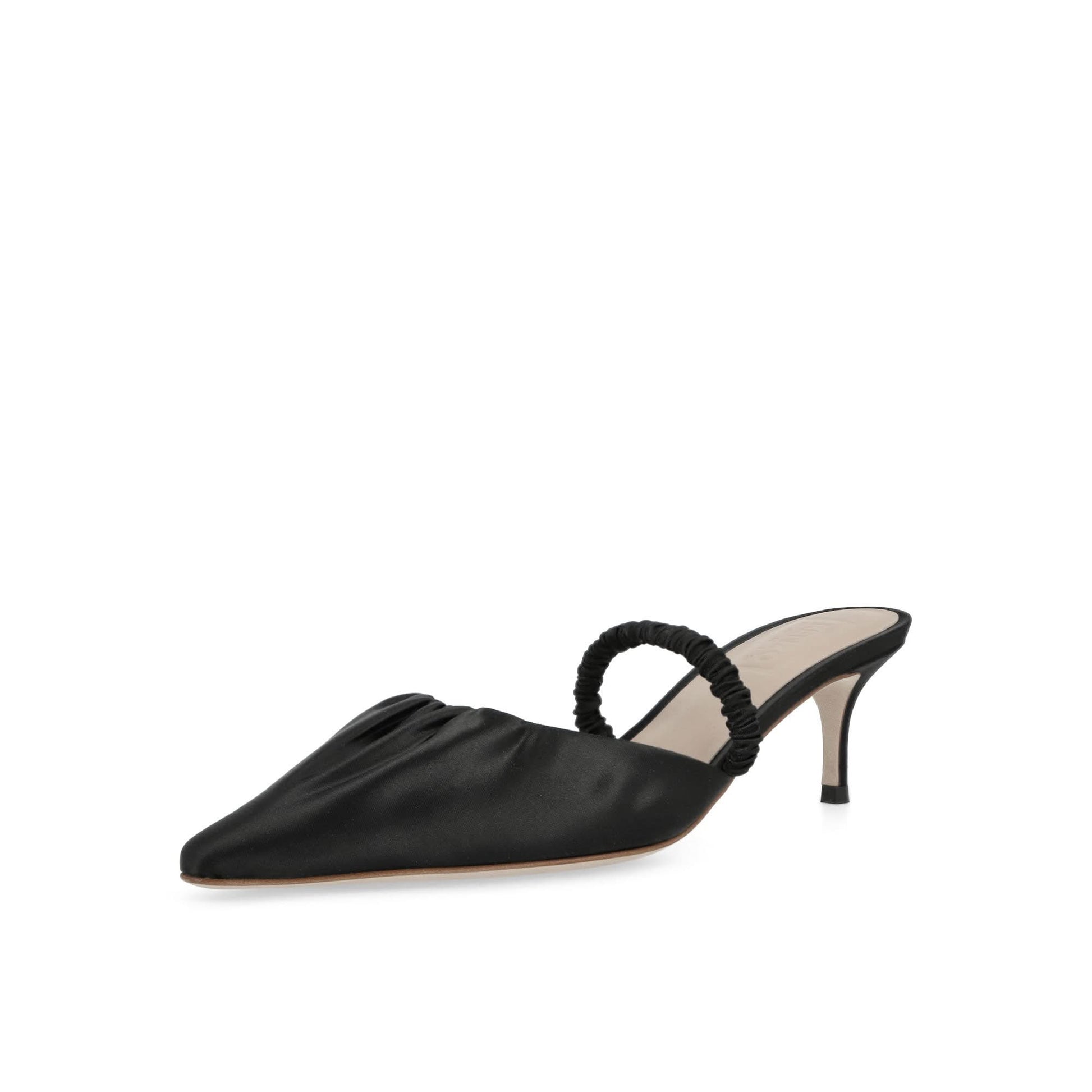 KENZO Mio Kitten Heel Black Heels Detail view 4 | Gate