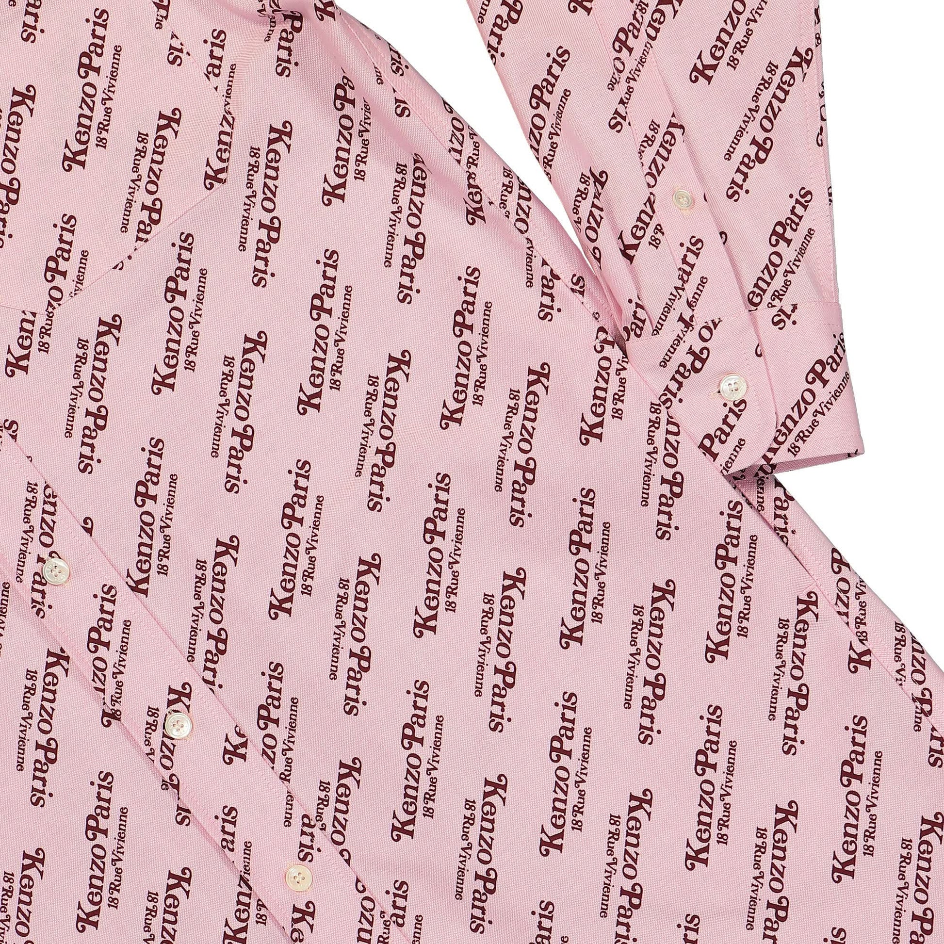 KENZO KENZO By Verdy Shirt Dress Pink Detail view 5 | Gate
