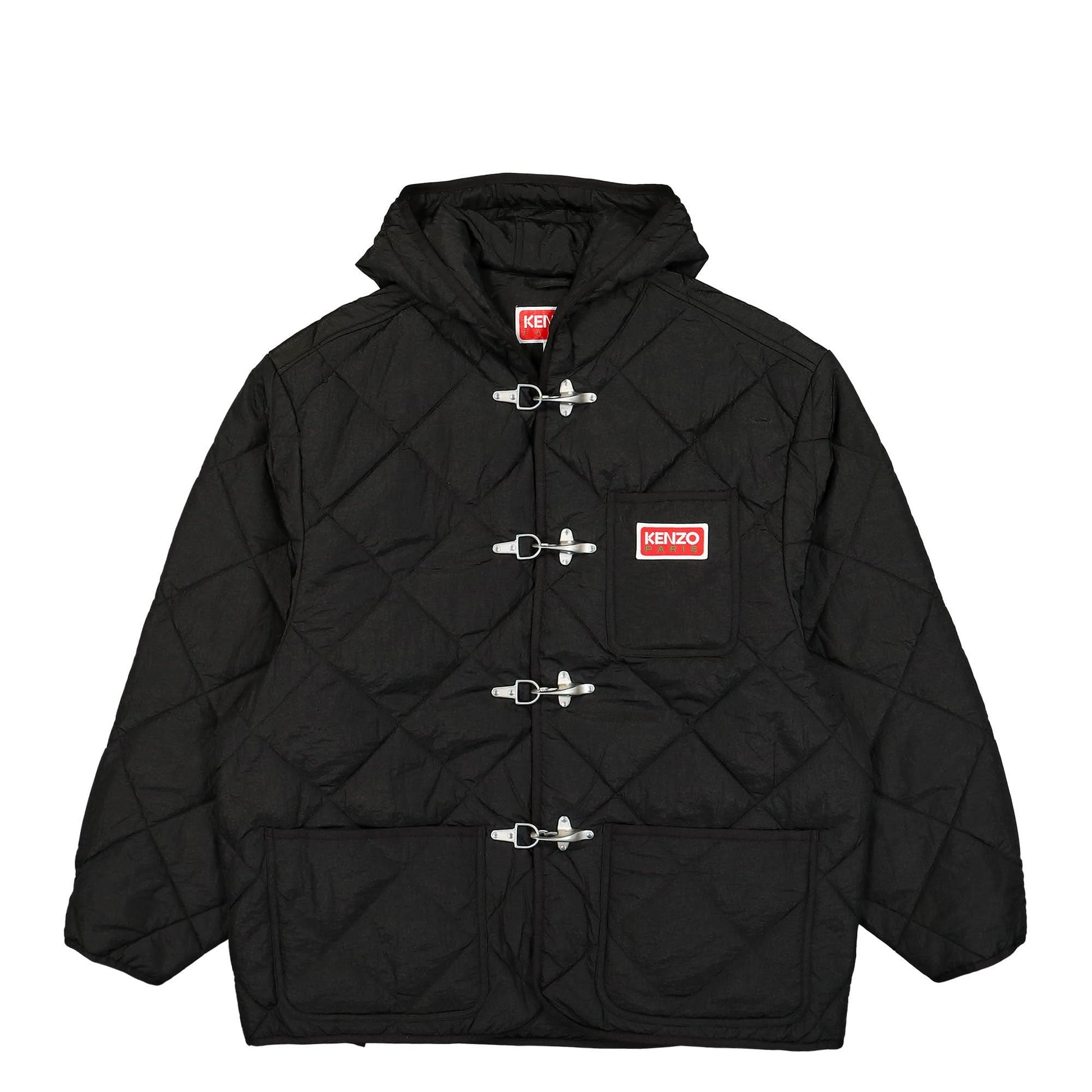 KENZO Kenzo Paris Down Jacket Black Detail view 1 | Gate