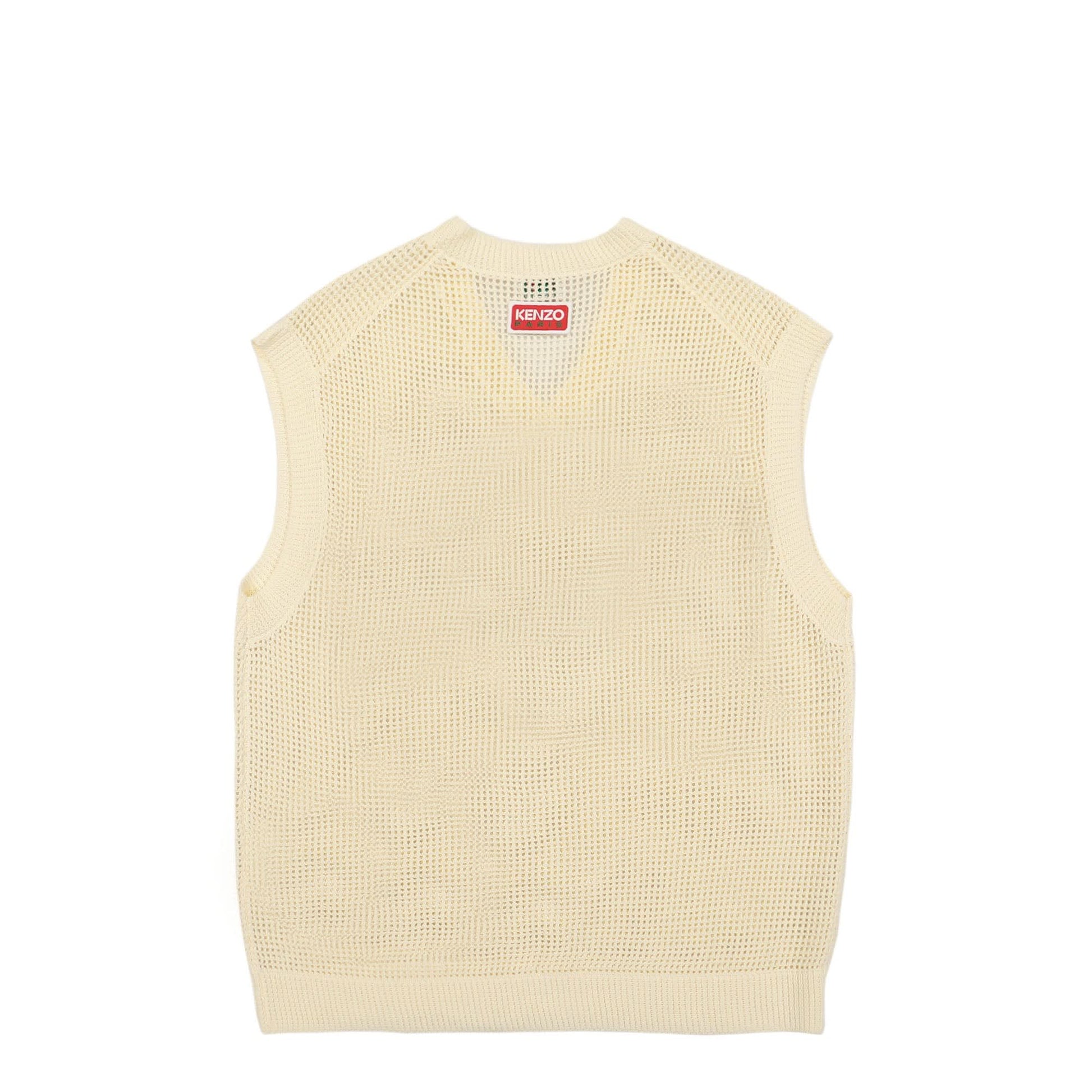 KENZO KENZO Fruit Stickers Vest Beige Detail view 2 | Gate