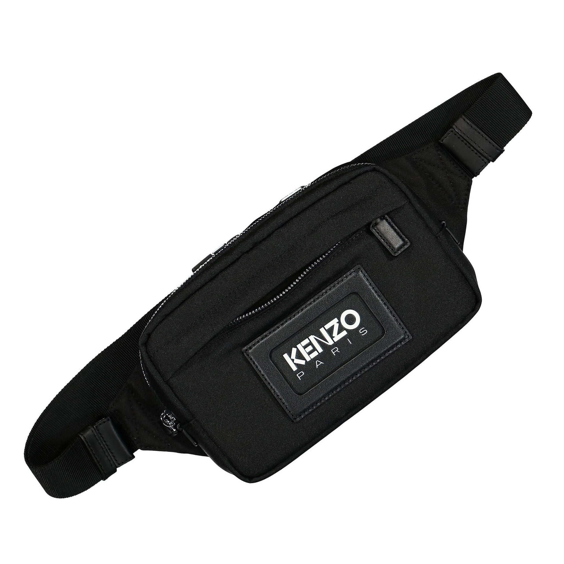 KENZO Kenzography Belt Bag Black Detail view 3 | Gate