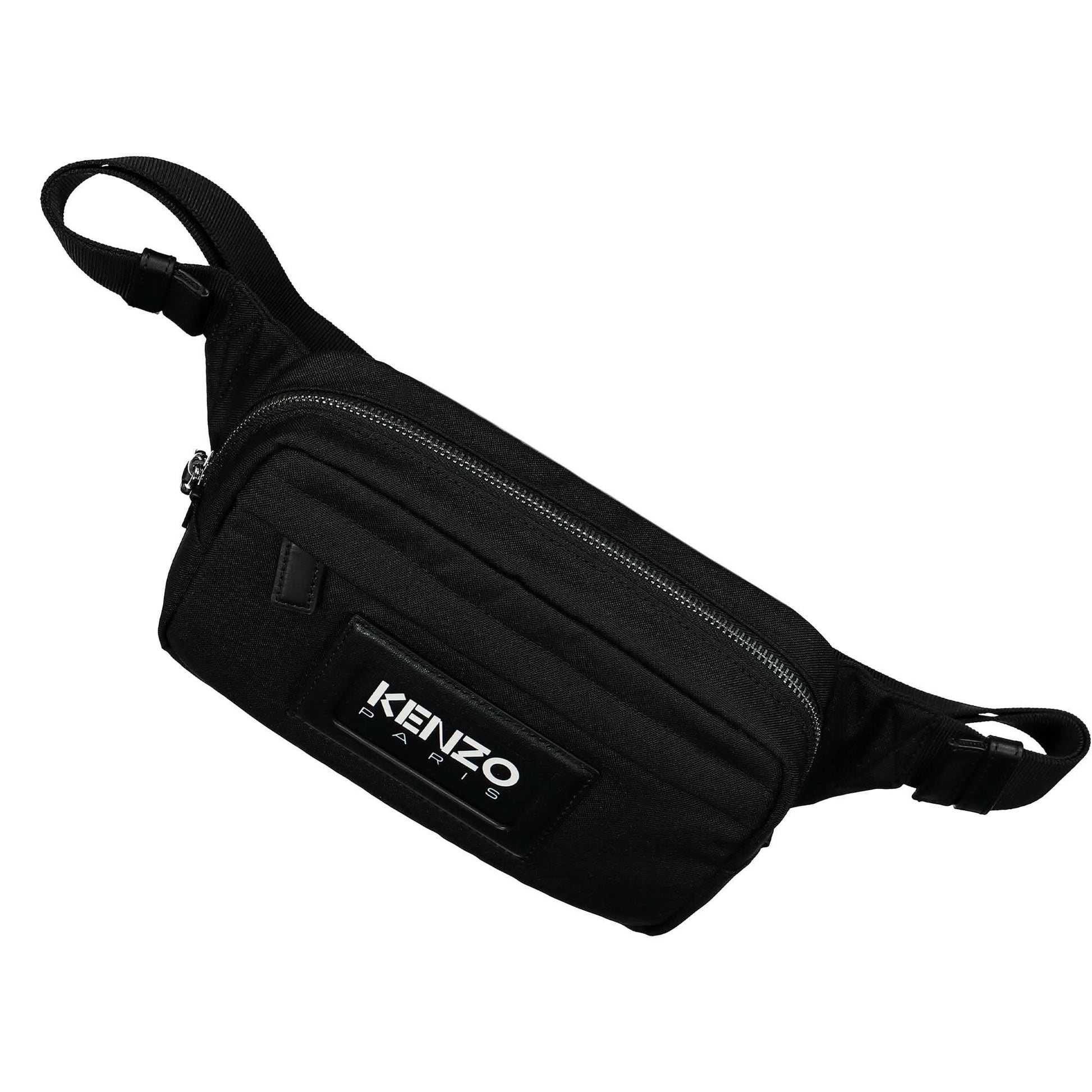 KENZO Kenzography Belt Bag Black Detail view 4 | Gate