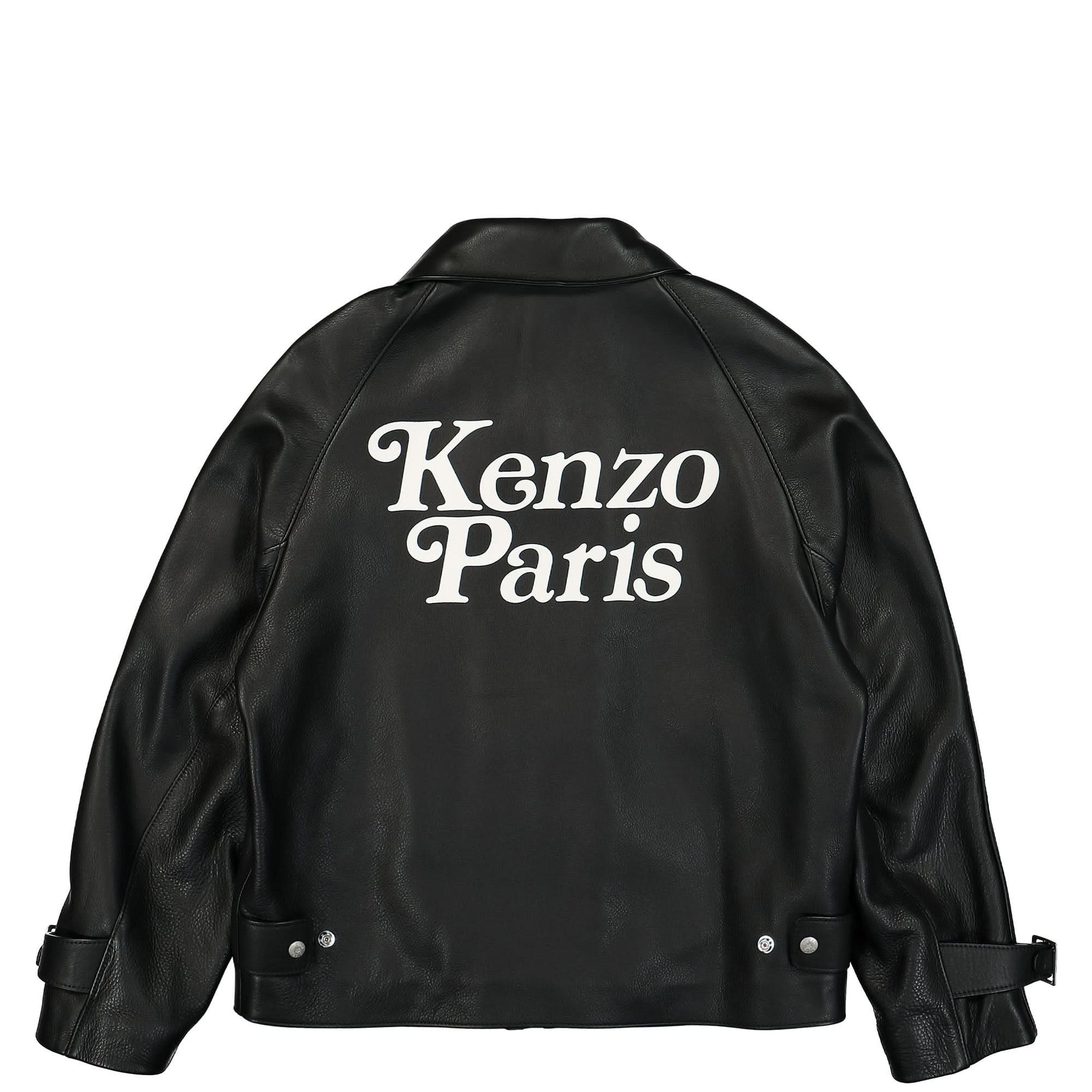 KENZO KENZO By Verdy Motorcycle Jacket Black Detail view 2 | Gate
