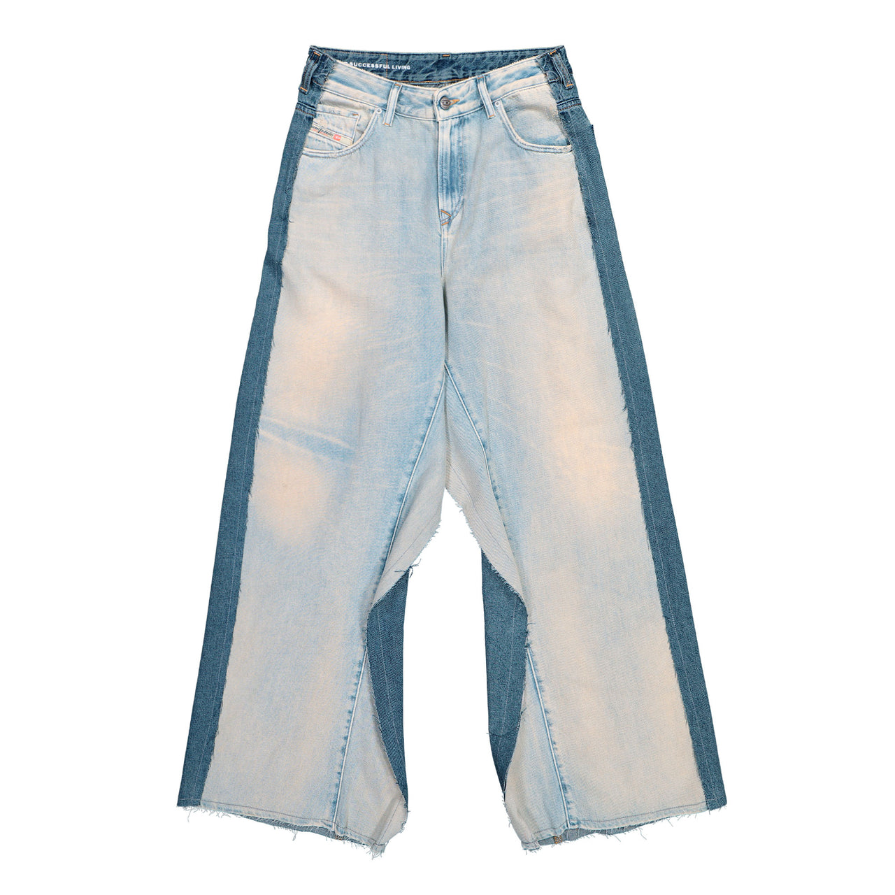 Prototypes Oversized Jeans Blue Denim PT08DE07USBL Detail View 1 | GATE