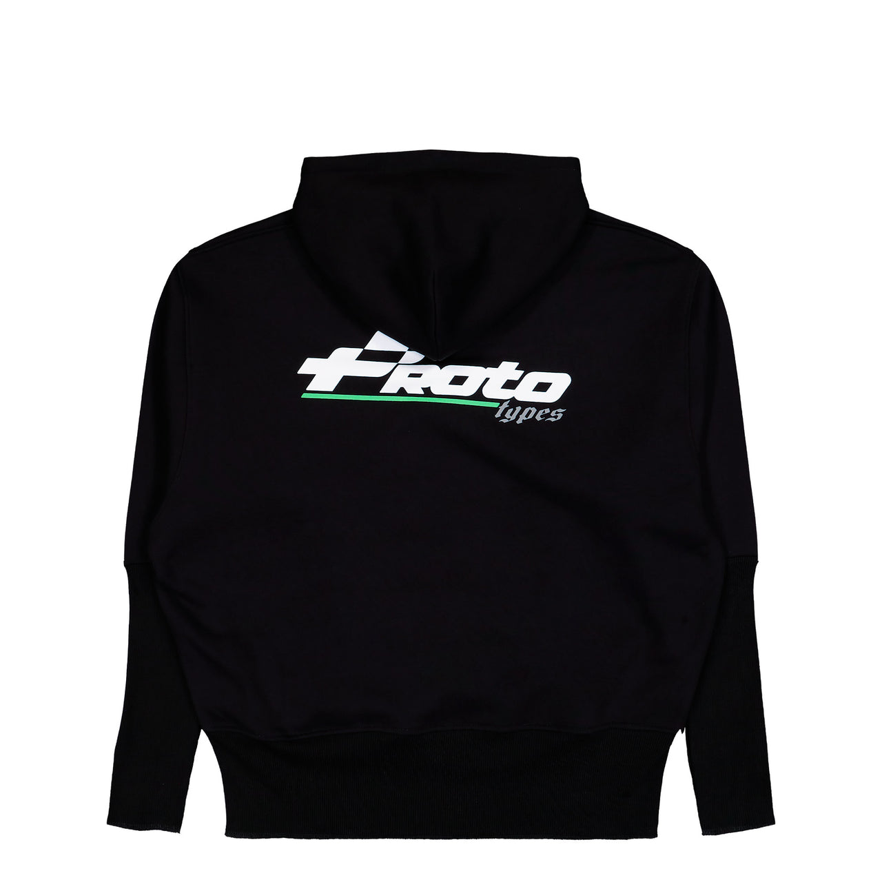 Prototypes Classic PT Logo Hoodie Black Hoodies PT08JE29USBK Detail View 1 | GATE