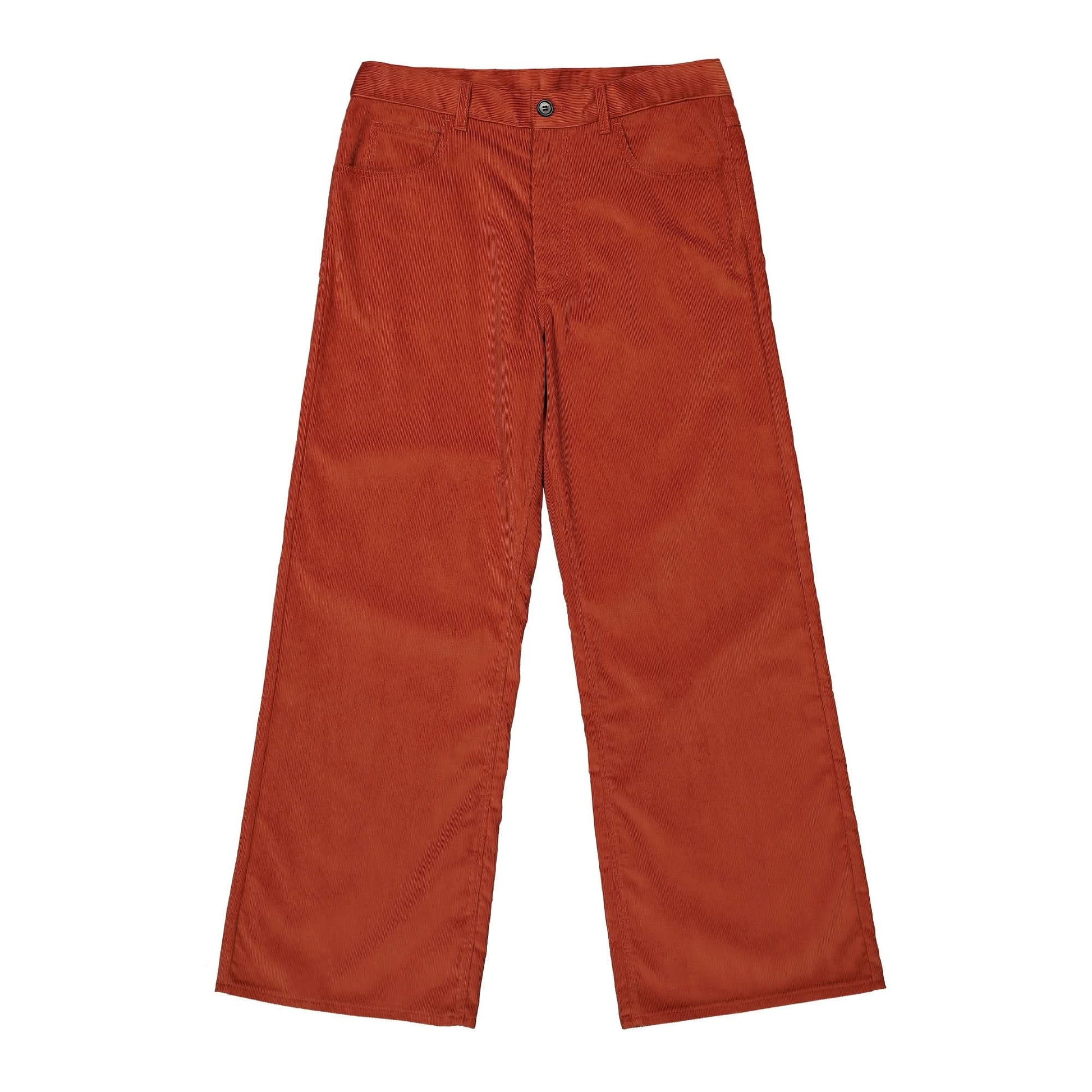 Marni Fine Wale Corduroy Trousers Orange Detail view 1 | Gate
