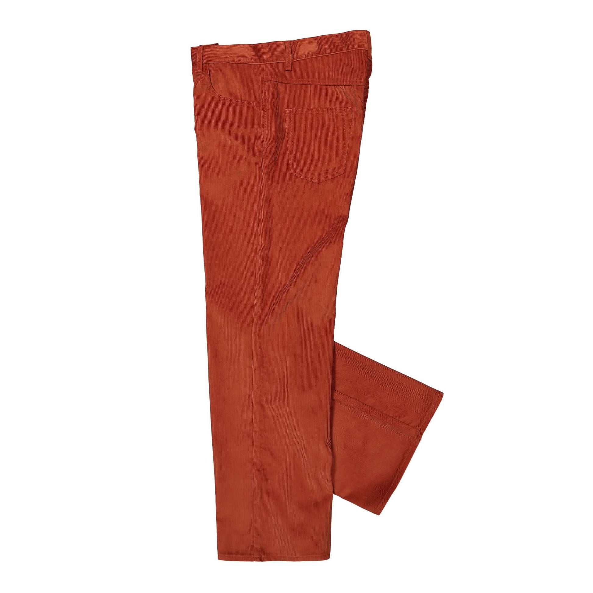 Marni Fine Wale Corduroy Trousers Orange Detail view 3 | Gate