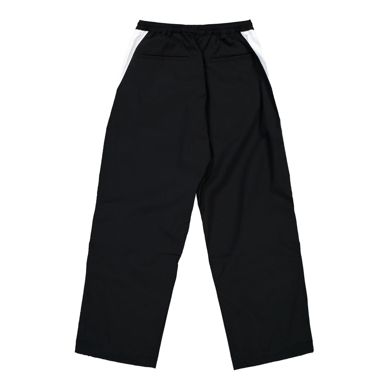 Rhude Ramona Piping Track Pant Black / White Sweat & Track Pants RHFW25PA04041 Detail View 1 | GATE