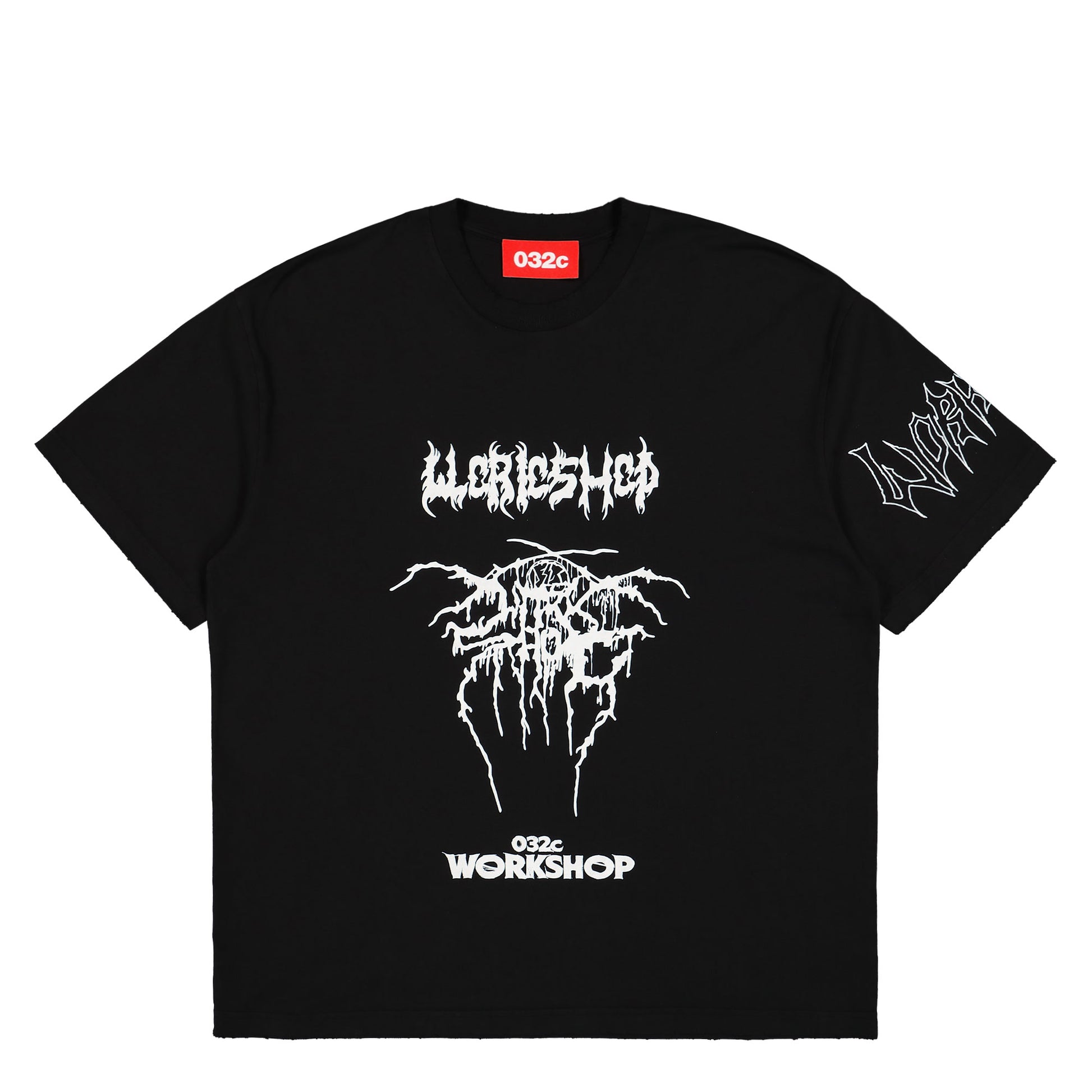 032c Armour T-Shirt Black Detail view 1 | Gate