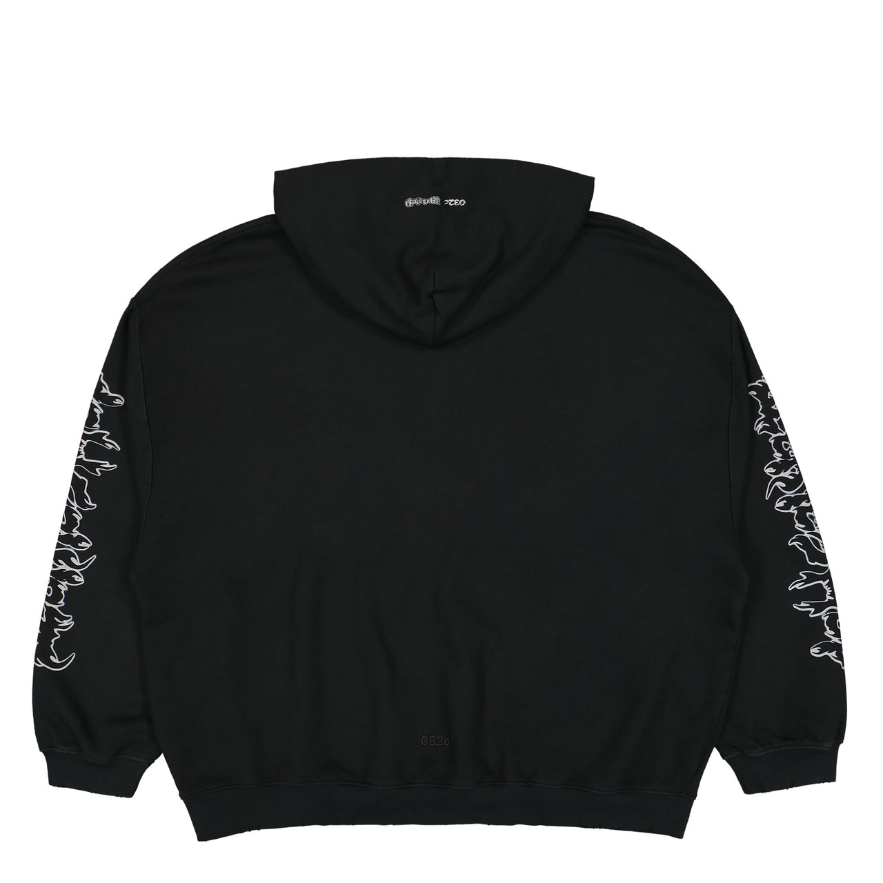 032c Faithless Oversized Hoodie Black Detail view 1 | Gate