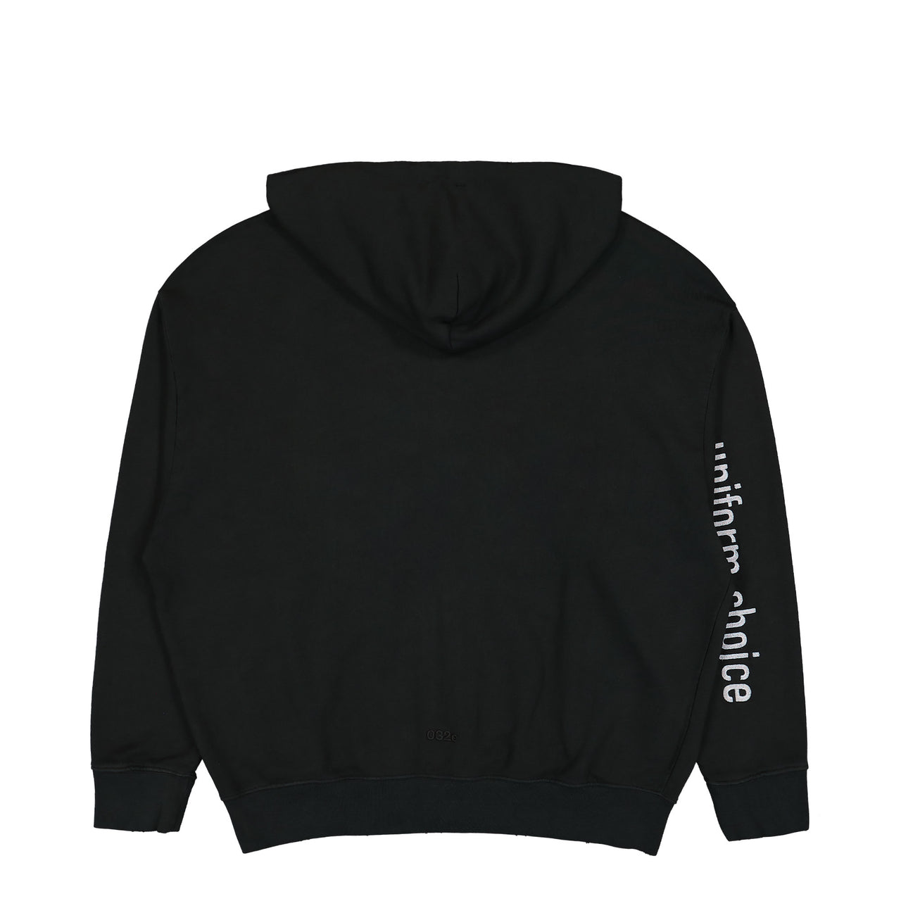 032c Routine Zip Hoodie Black Detail view 1 | Gate