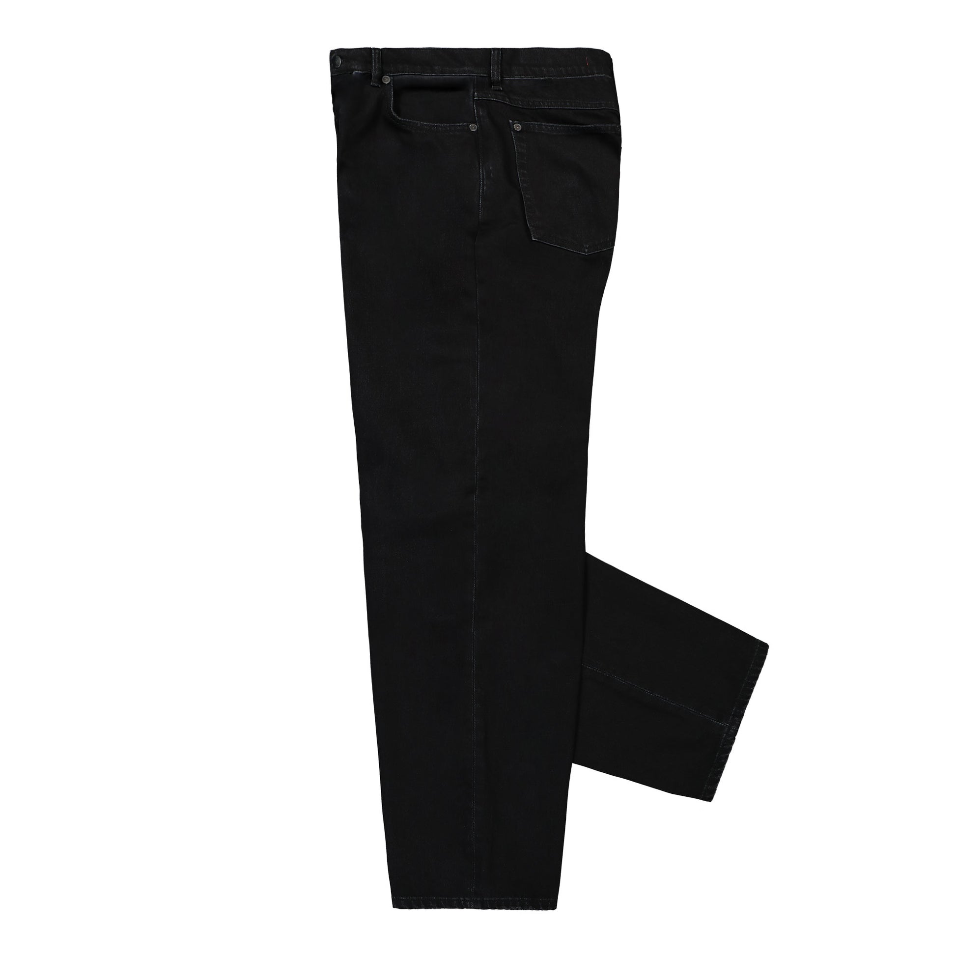 032C Down To Earth Traight Leg Jeans Washed Black Denim S25-URD-1021-050 Detail View 3 | GATE