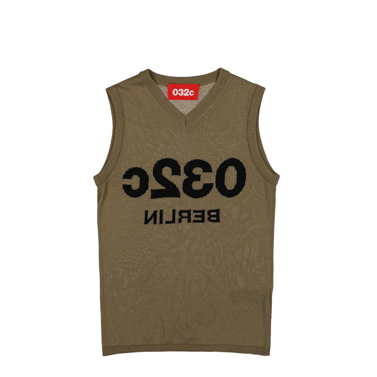 032c Selfie Tank Brown Detail view 1 | Gate