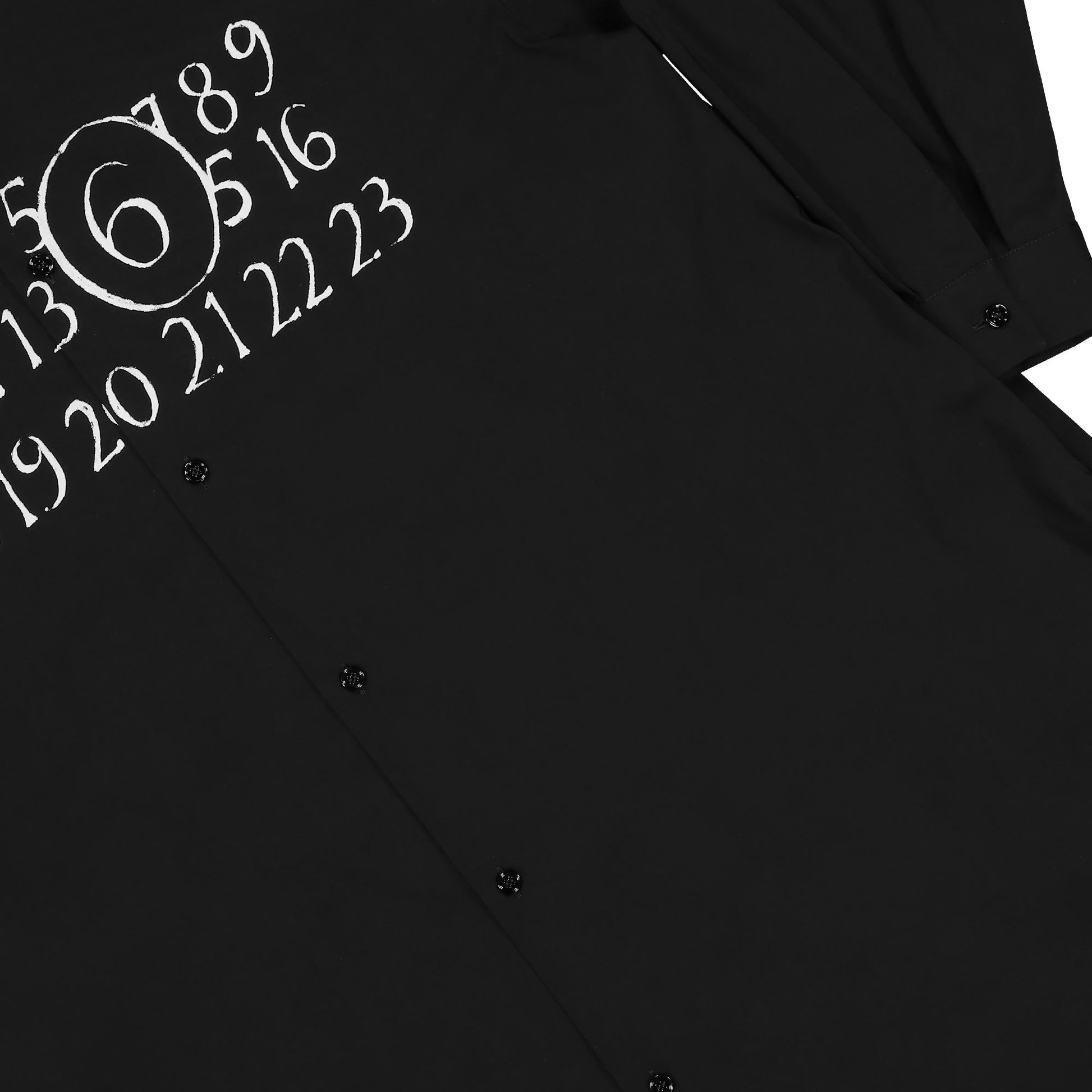 MM6 Maison Margiela Dress Black Detail view 6 | Gate