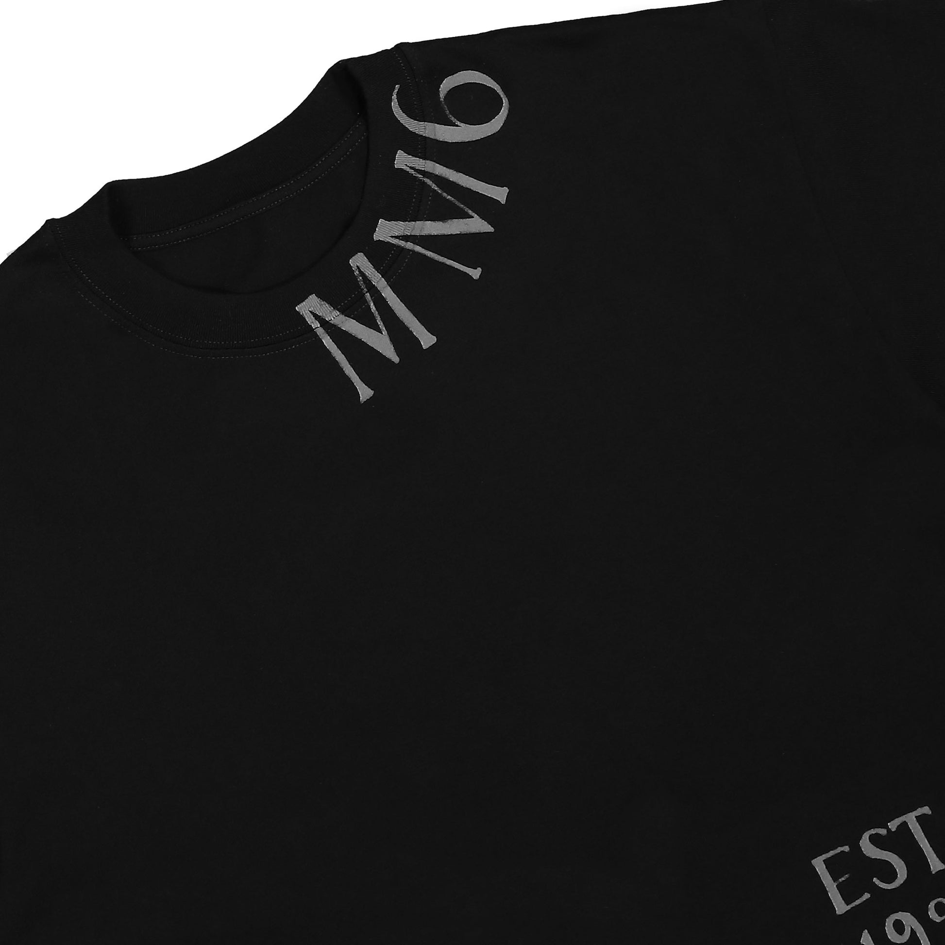 MM6 Maison Margiela Mini Dress Black Detail view 3 | Gate