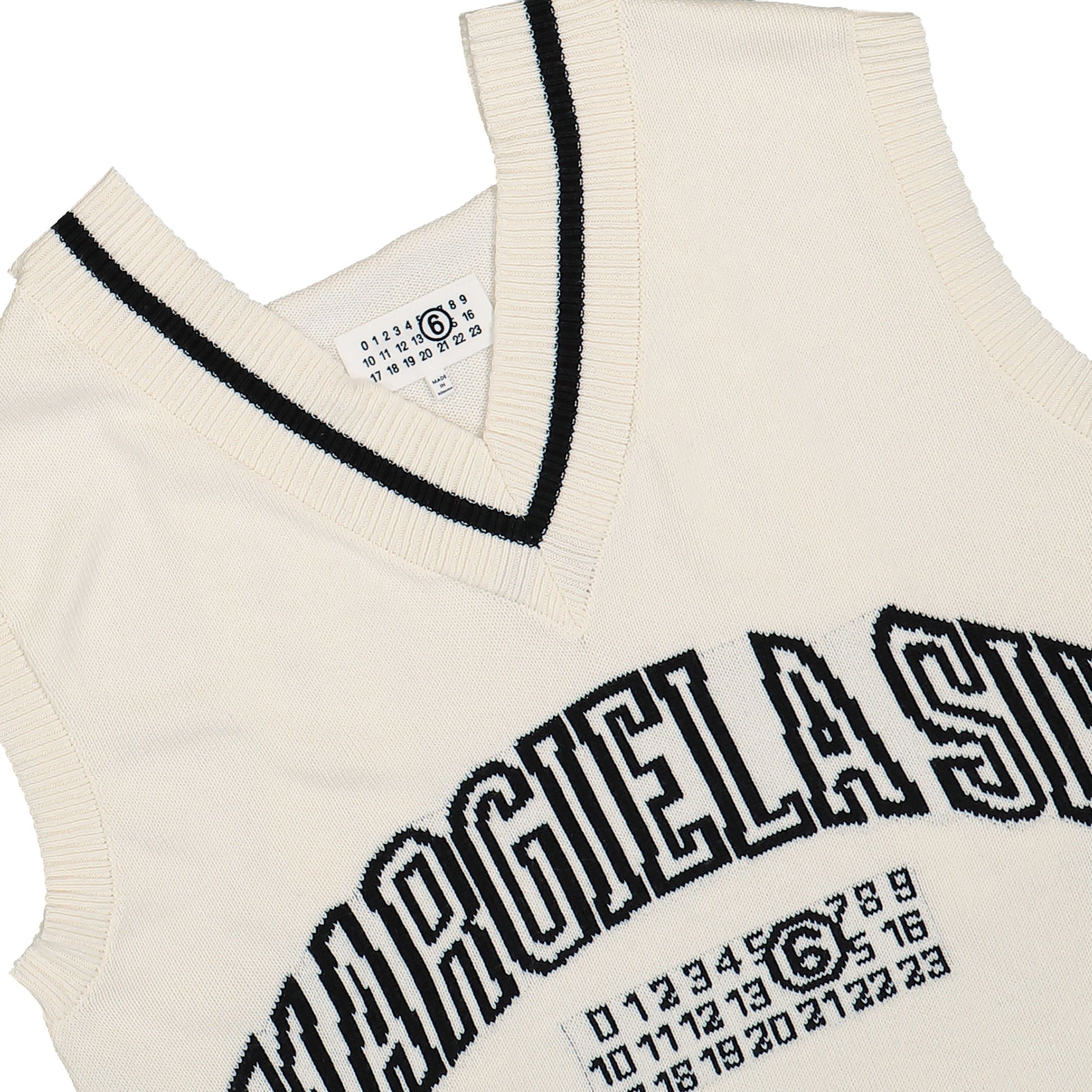 MM6 Maison Margiela Mini Dress Beige Detail view 3 | Gate