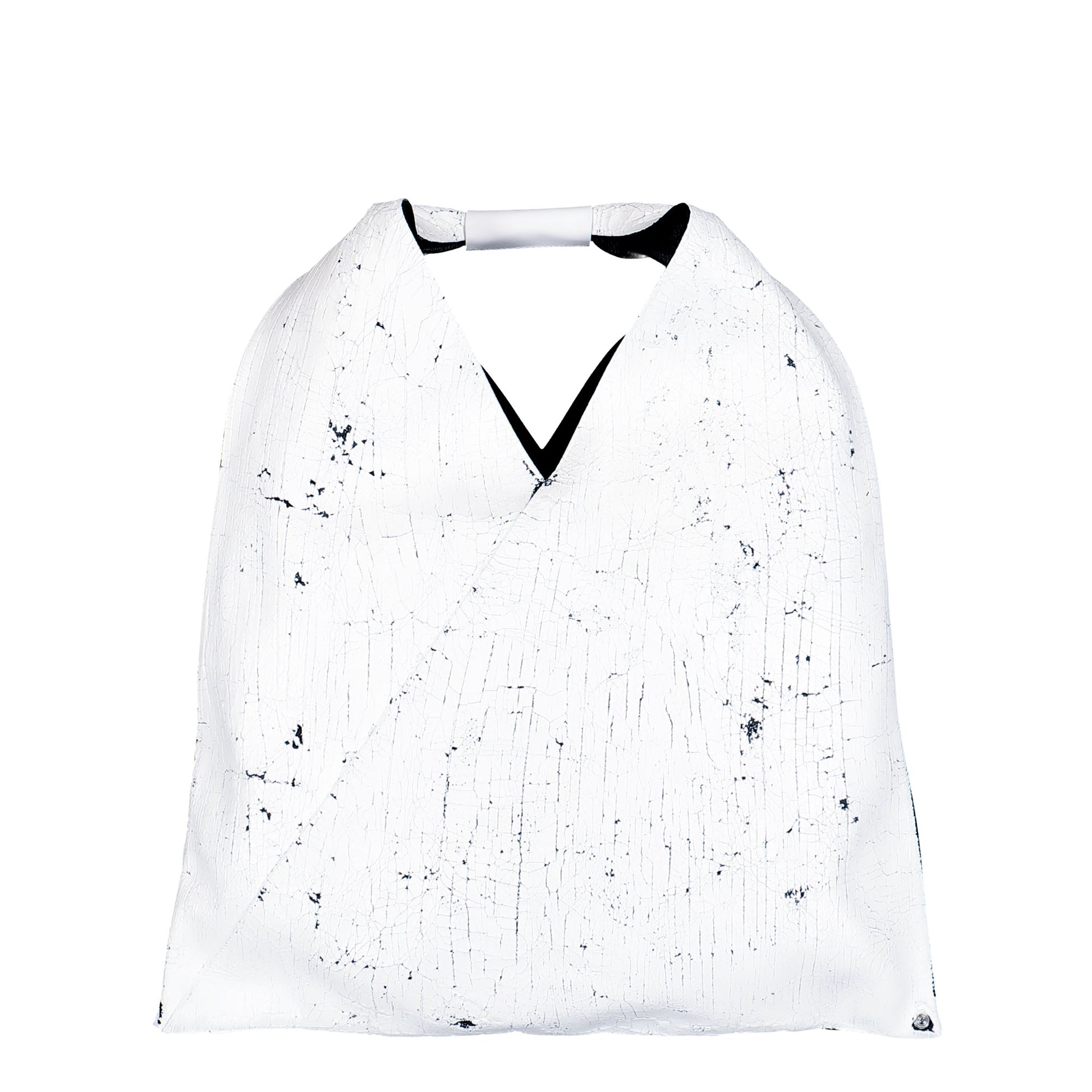 MM6 Maison Margiela Japanese Classic Medium Tote Bag White Tote Bags S54WD0039 P8333 HA544 Detail View 1 | GATE