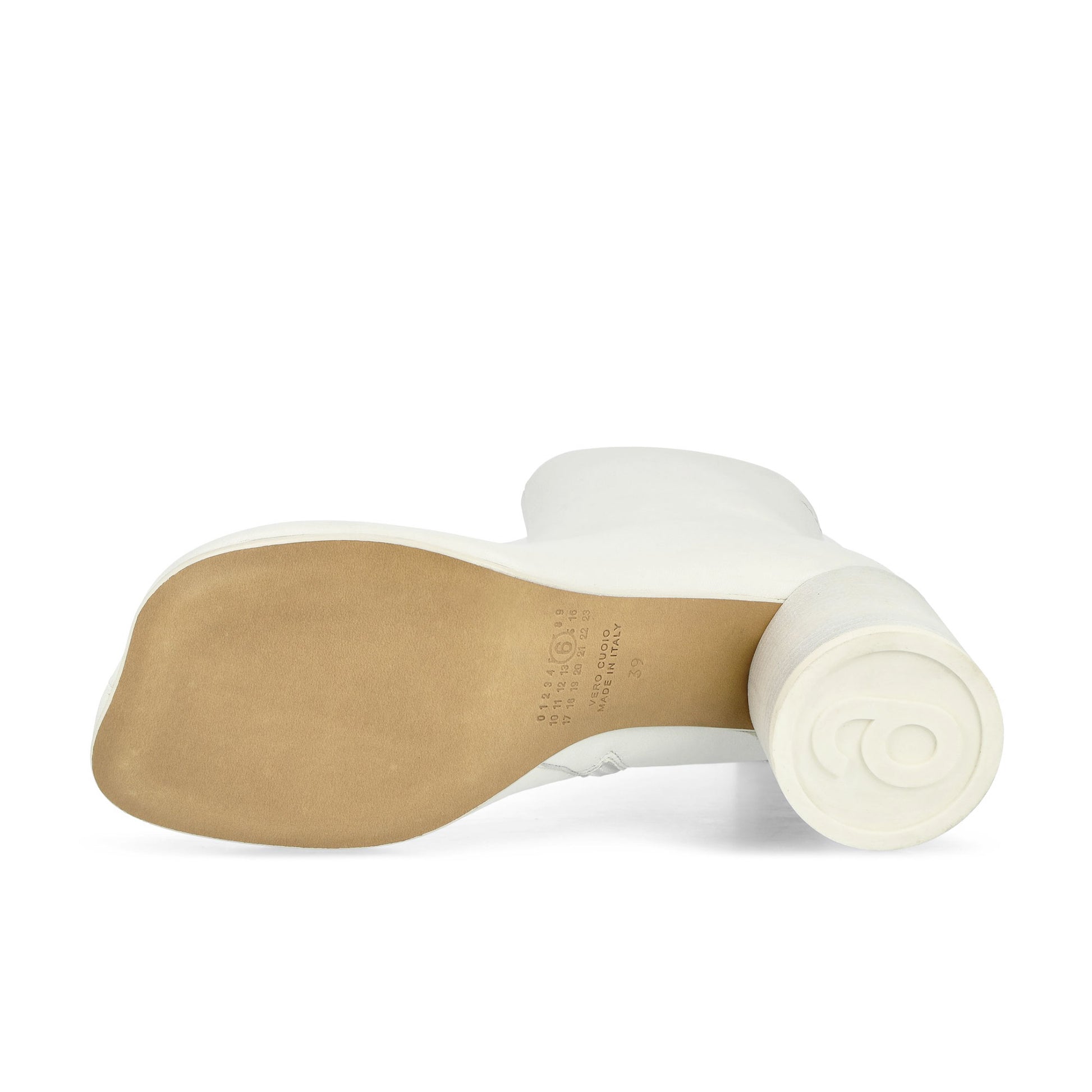 MM6 Maison Margiela Ankle Boot White Boots Detail view 7 | Gate