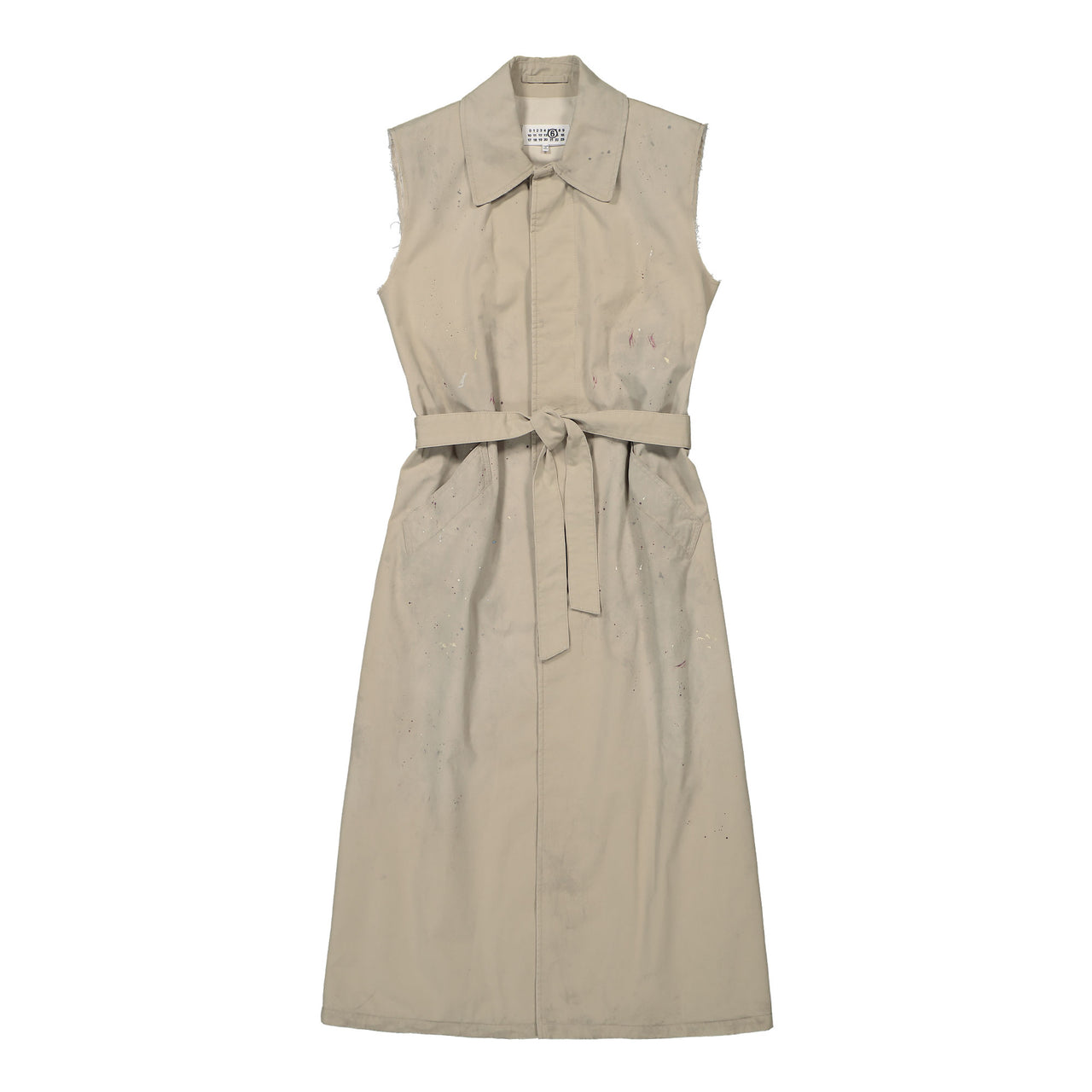 MM6 Maison Margiela Waistcoat Beige Detail view 1 | Gate