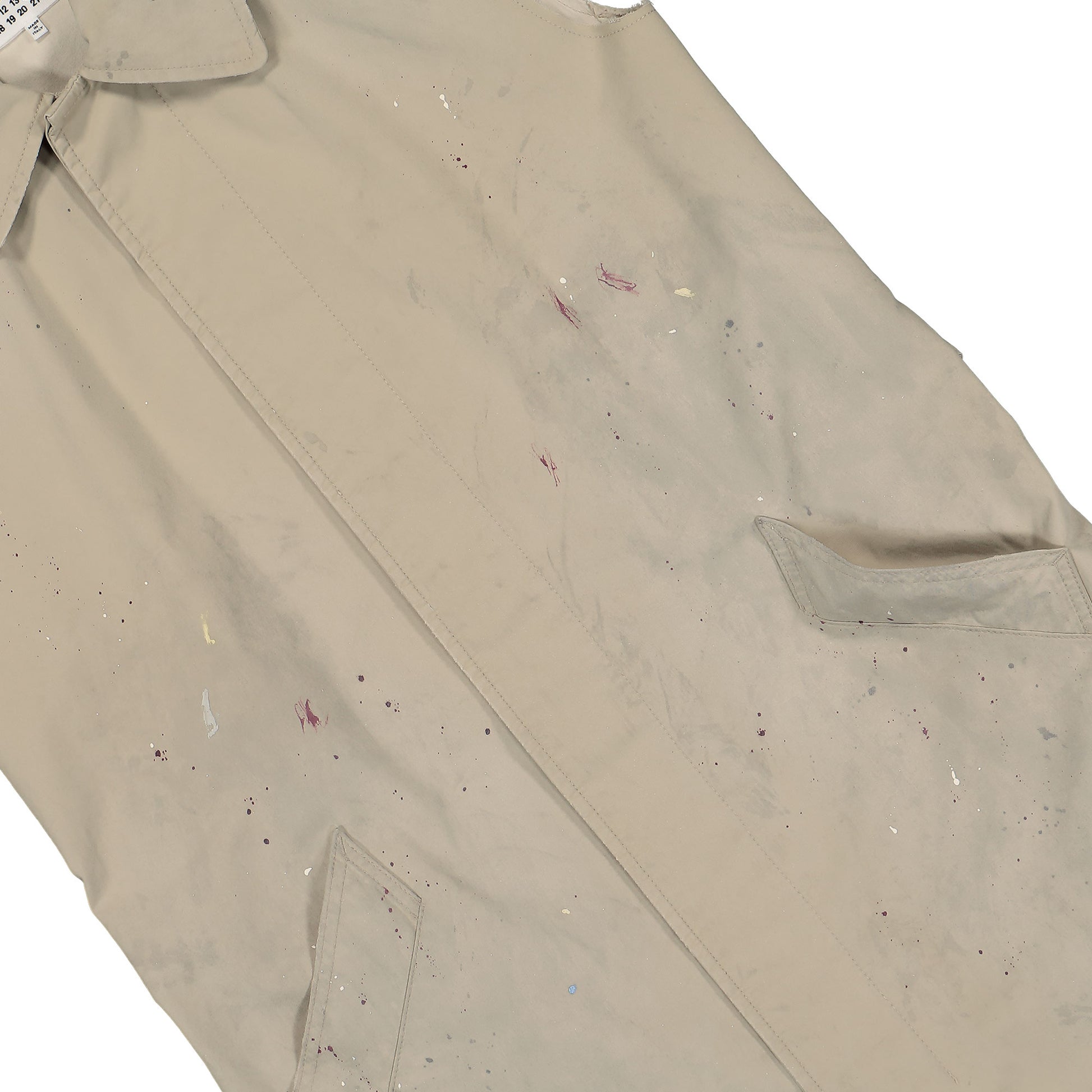 MM6 Maison Margiela Waistcoat Beige Detail view 4 | Gate