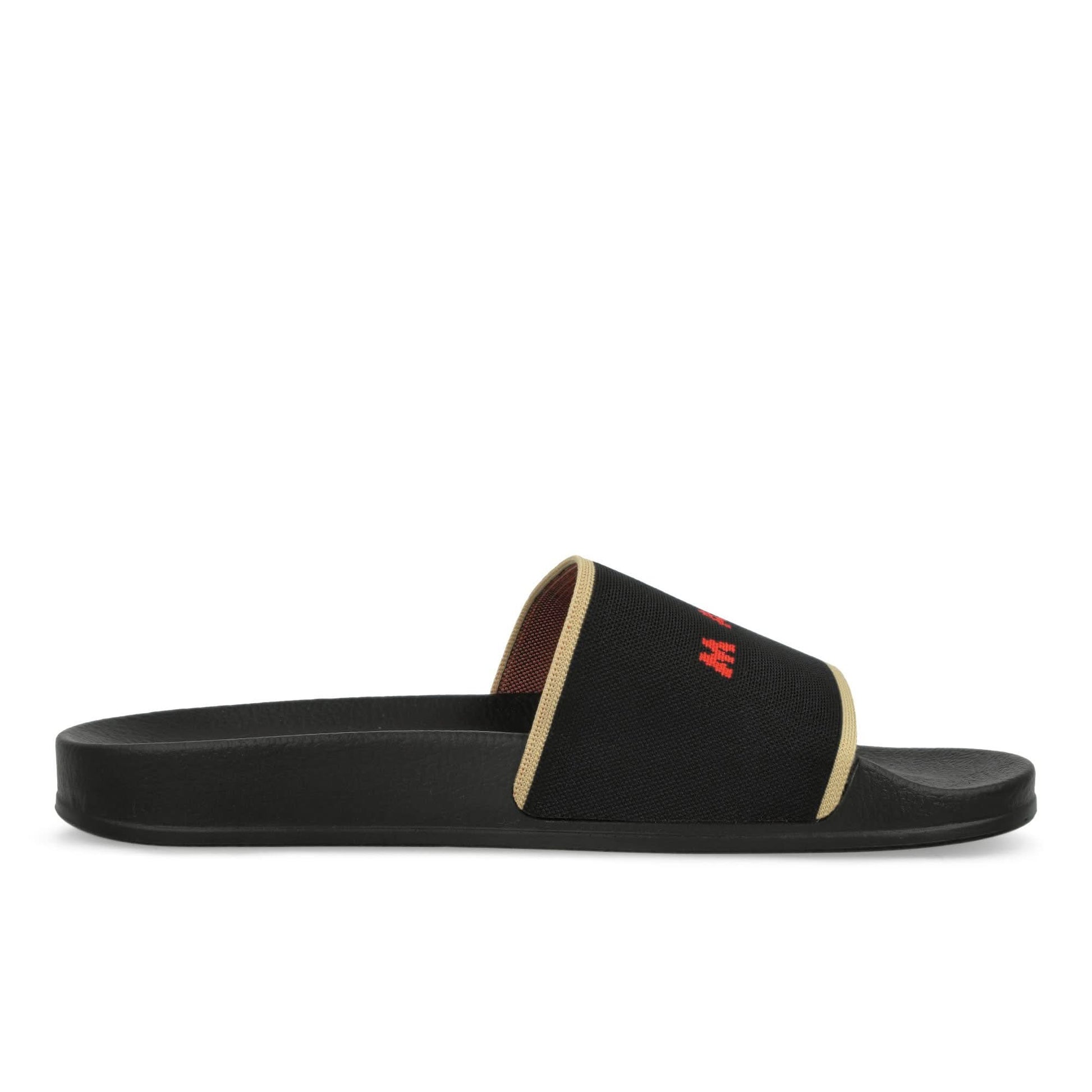 Marni Rubber Slide Black Slides Detail view 2 | Gate