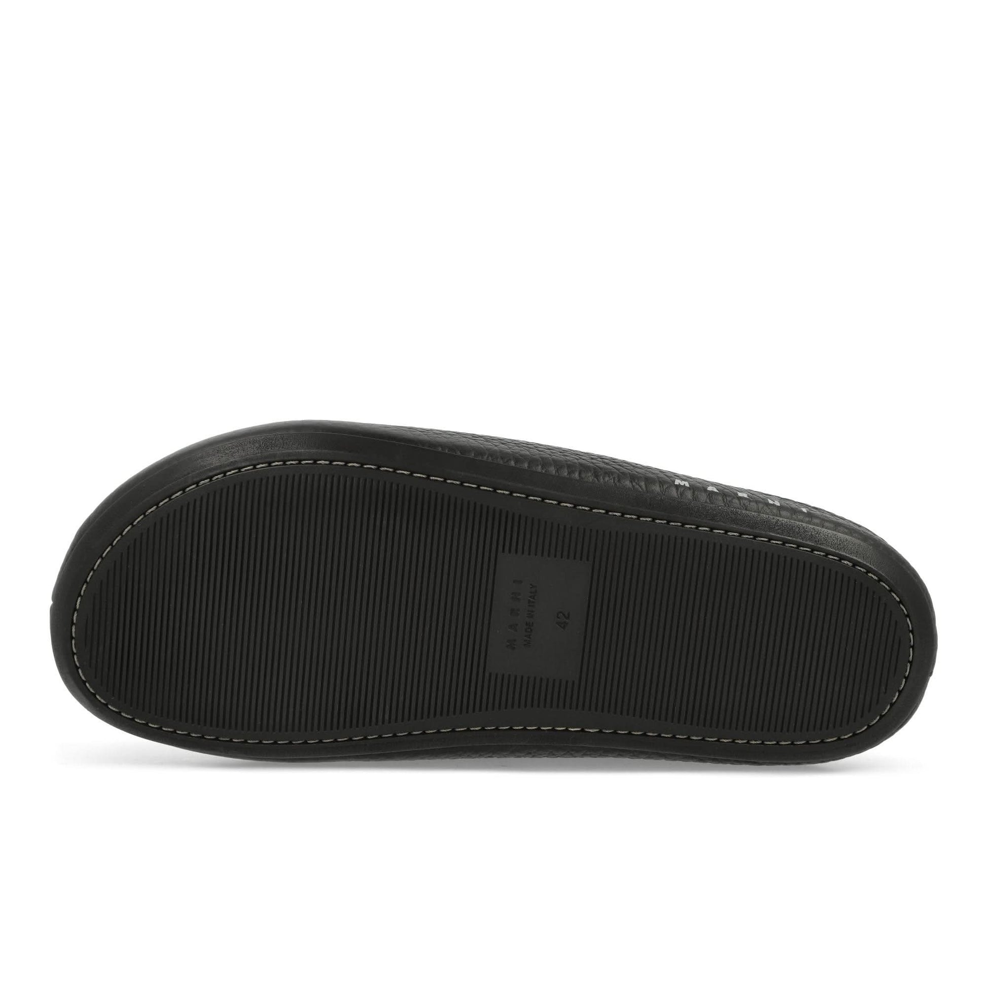 Marni Fussbett Sabot Black Slides Detail view 6 | Gate