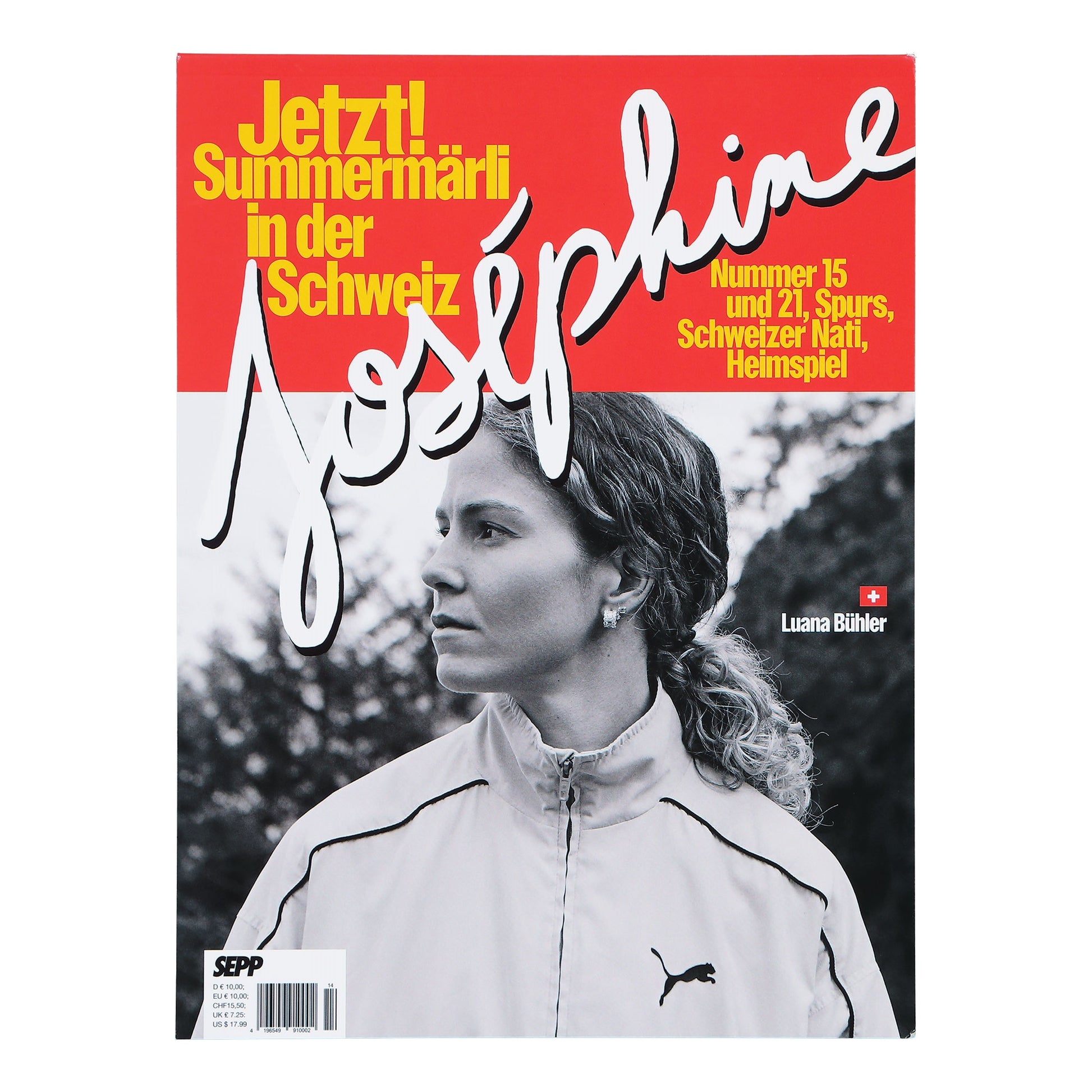 Achtung Mode Josephine EM 2025 - Fussball Fashion - Spielen im Jetzt - Europameisterschaft der Frauen Multicolor Magazine AJEM25FFSIJEDF Detail View 1 | GATE