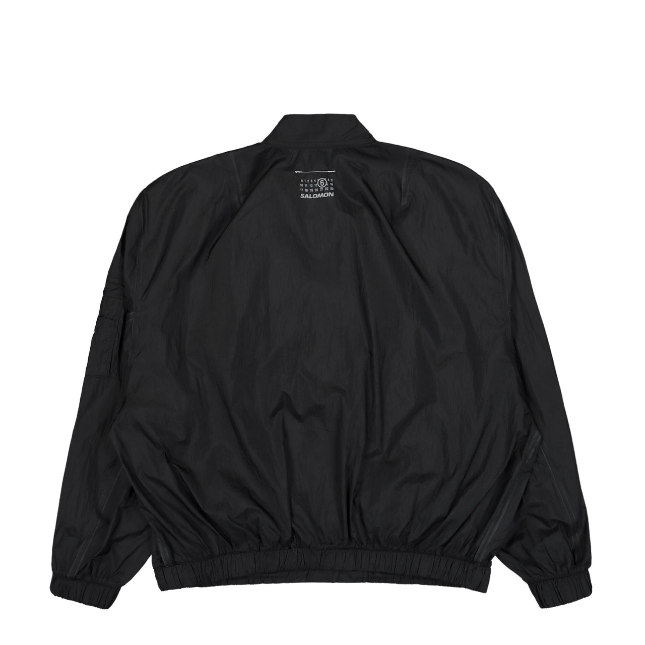 MM6 Maison Margiela Sports Jacket Black Detail view 1 | Gate