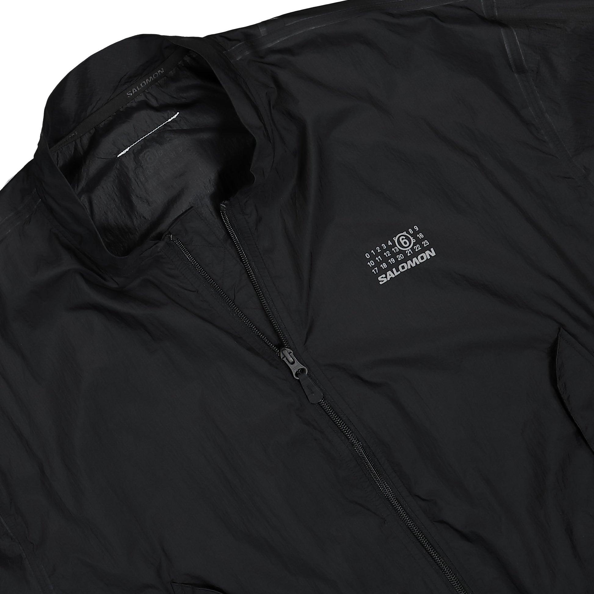 MM6 Maison Margiela Sports Jacket Black Detail view 6 | Gate