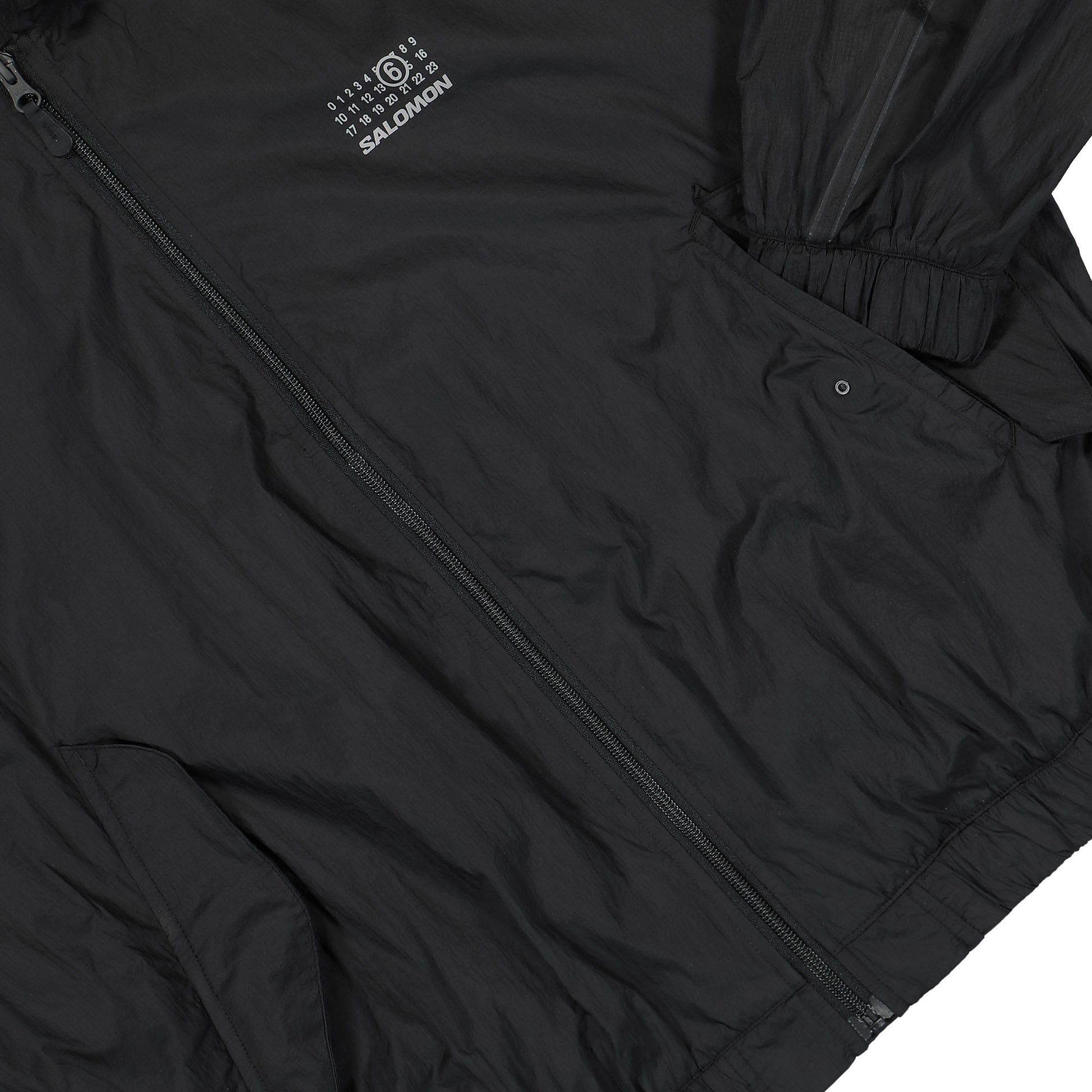 MM6 Maison Margiela Sports Jacket Black Detail view 7 | Gate