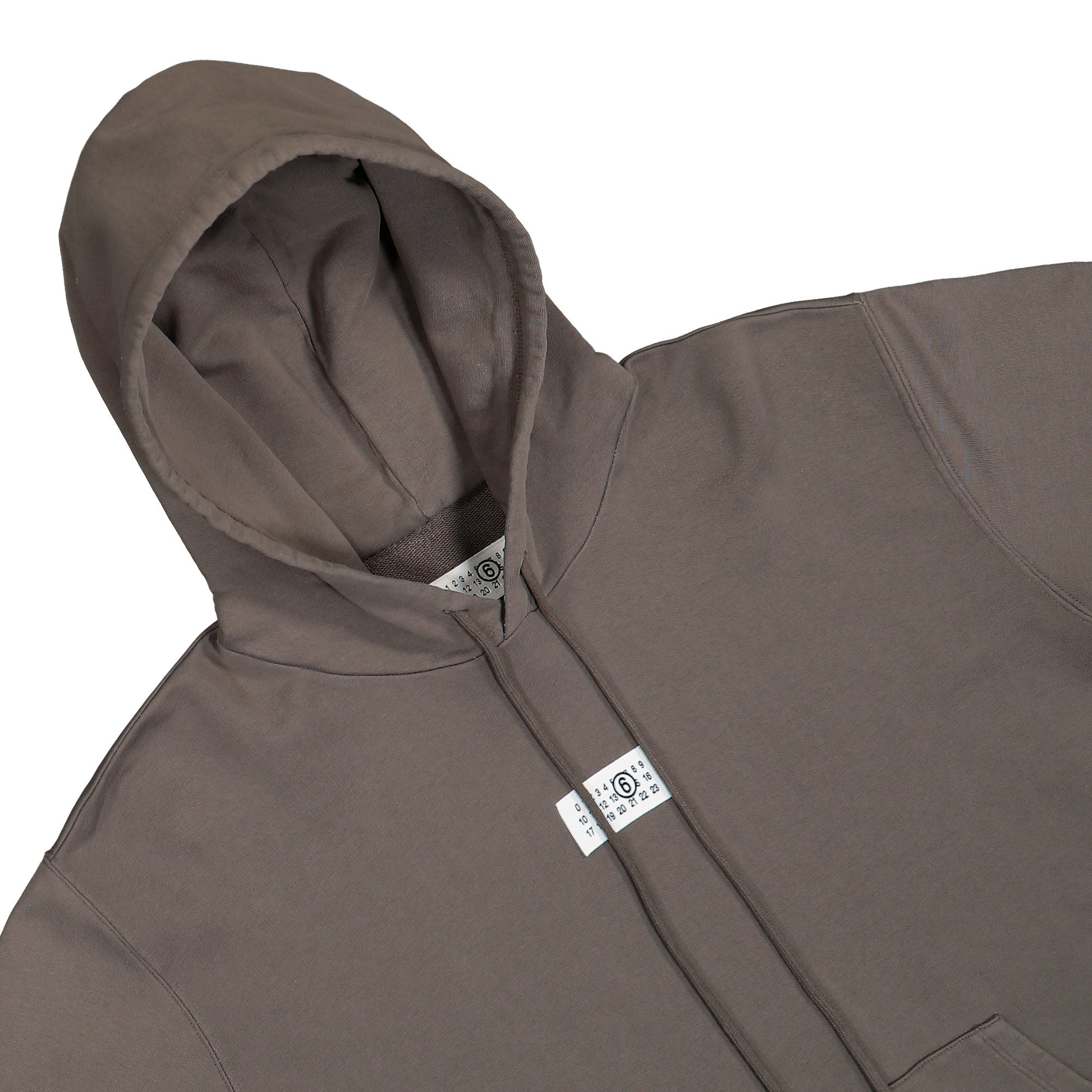 MM6 Maison Margiela Sweatshirt Brown Detail view 3 | Gate