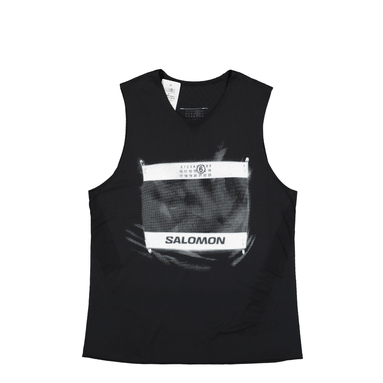 MM6 Maison Margiela Tank Top Black Detail view 1 | Gate