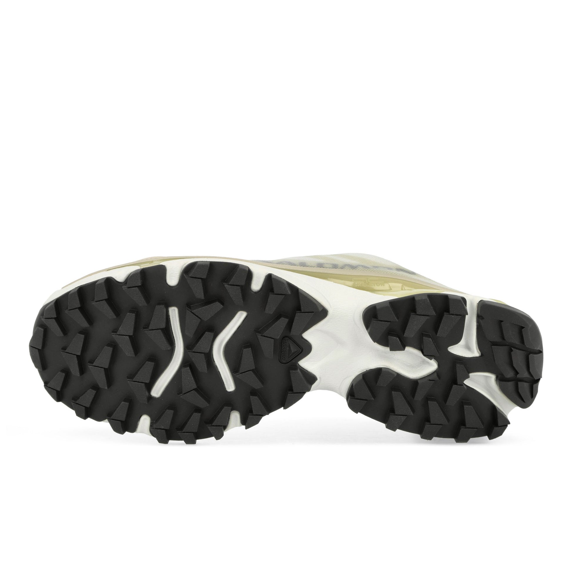 Salomon MM6 Maison Margiela x Salomon XT4 Mule 2 MM6 White / Green Haze / Silver Cloud Slides SH1WS0017-P8163-HA744 Detail View 6 | GATE