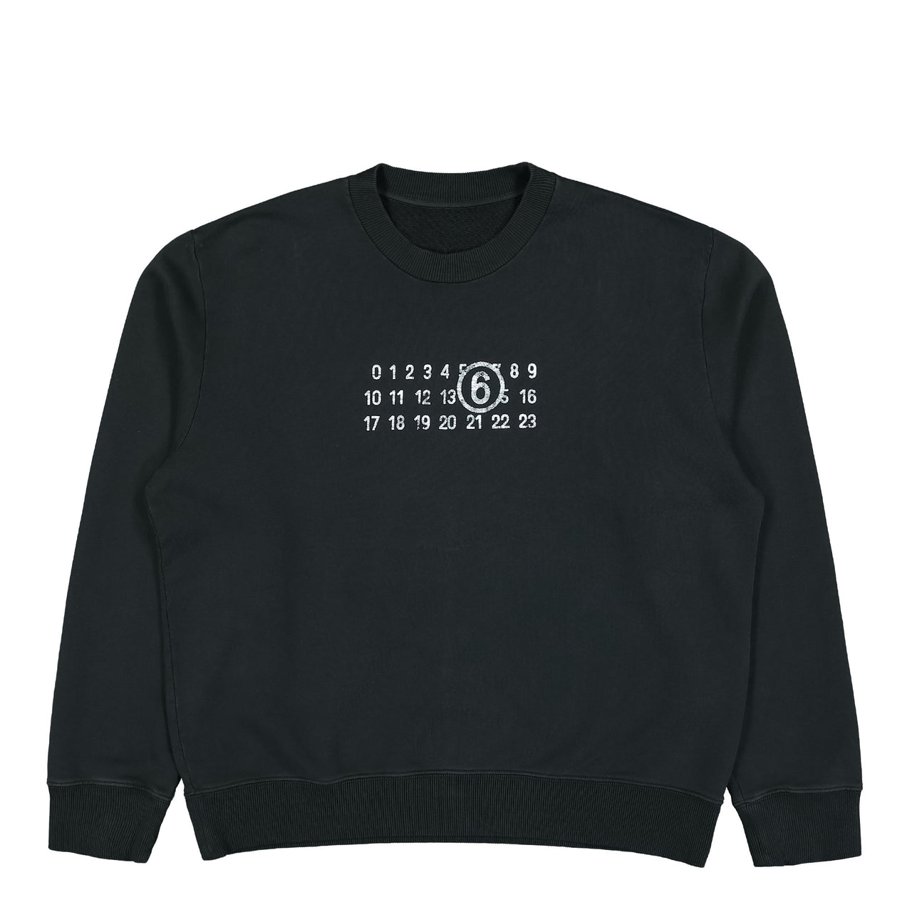 MM6 Maison Margiela Sweatshirt Black Detail view 1 | Gate