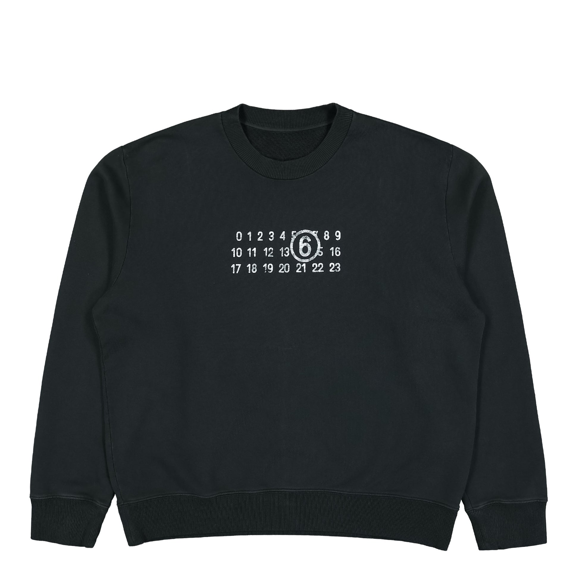 MM6 Maison Margiela Sweatshirt Black Detail view 1 | Gate