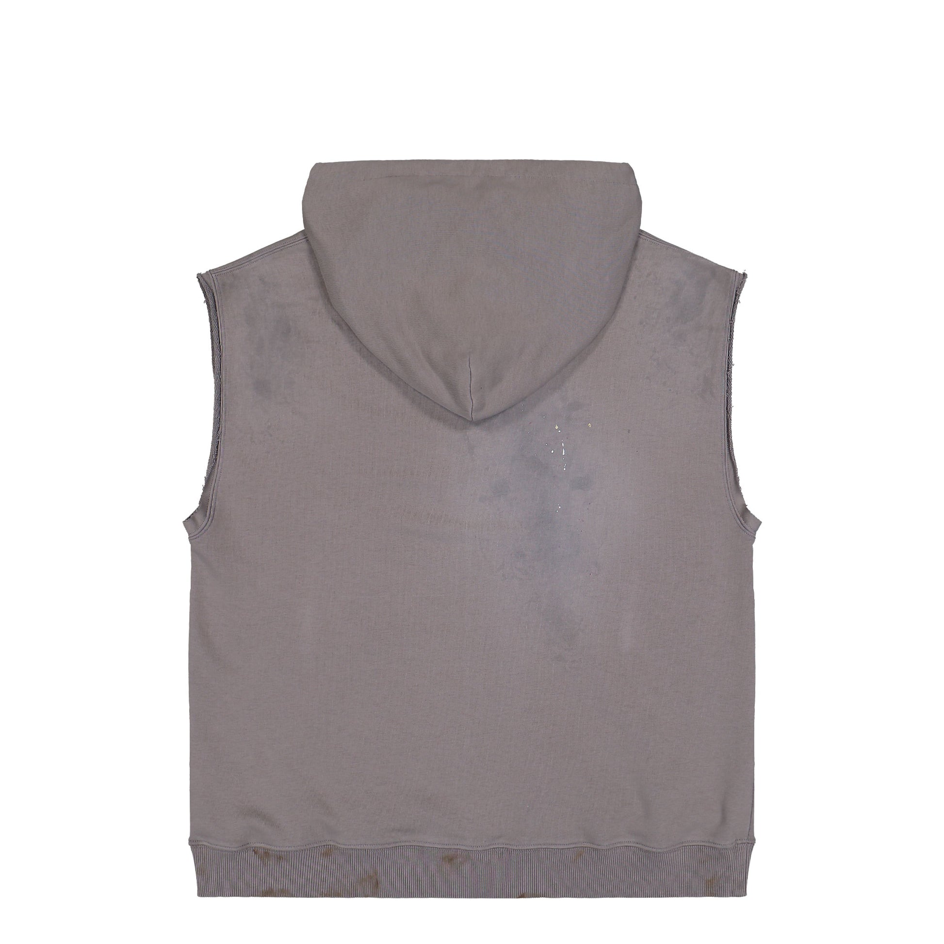 MM6 Maison Margiela Sweat Jacket Taupe Vests SH2HG0005 M25013 803 Detail View 2 | GATE