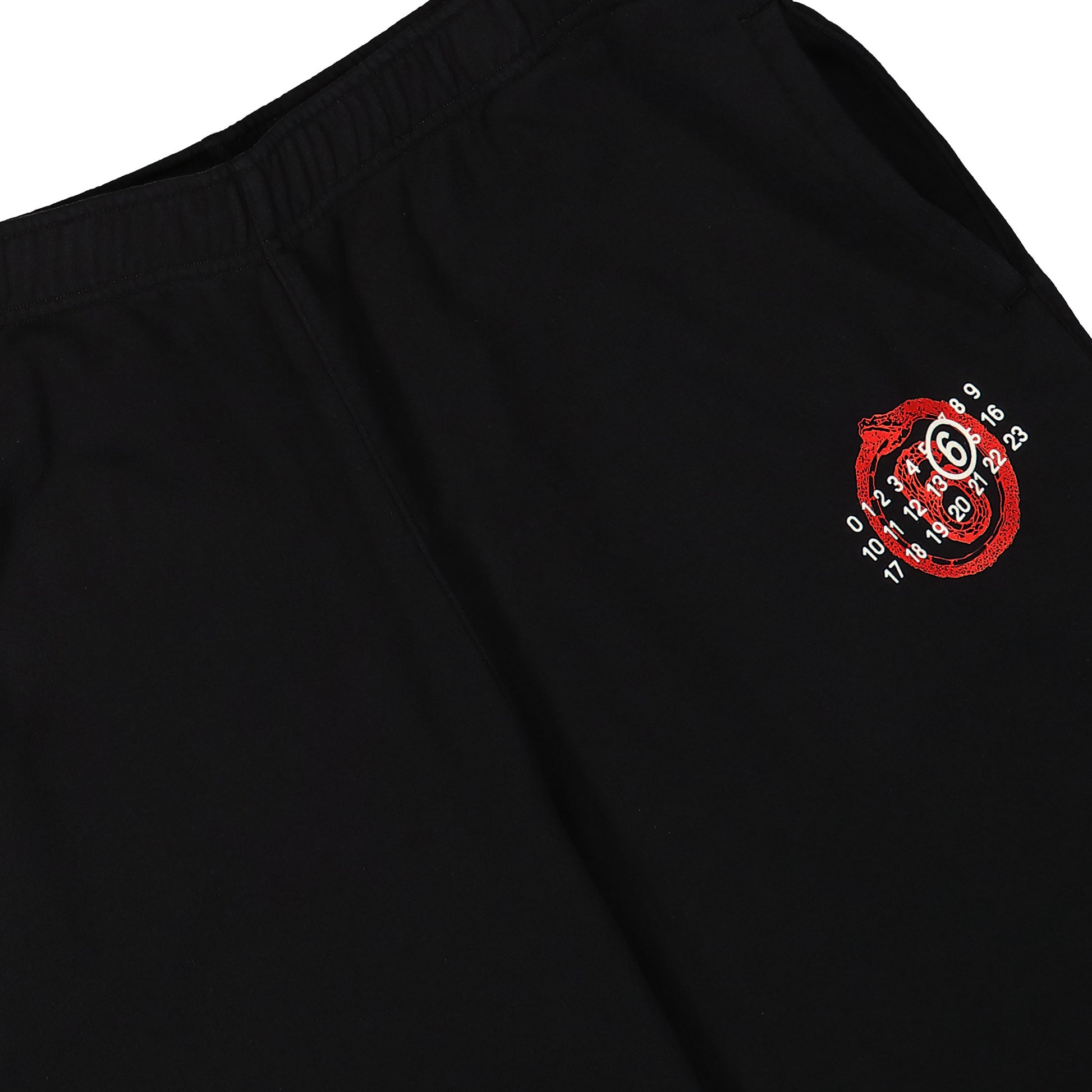 MM6 Maison Margiela Pants Black Detail view 4 | Gate