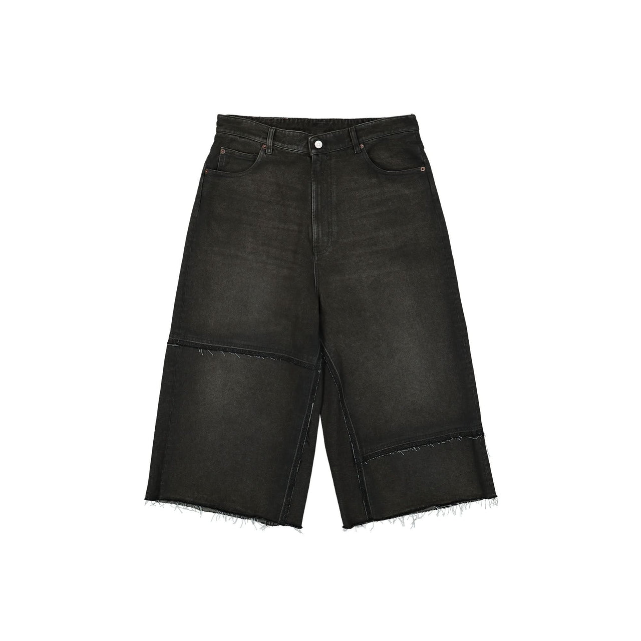 MM6 Maison Margiela Shorts Grey Detail view 1 | Gate