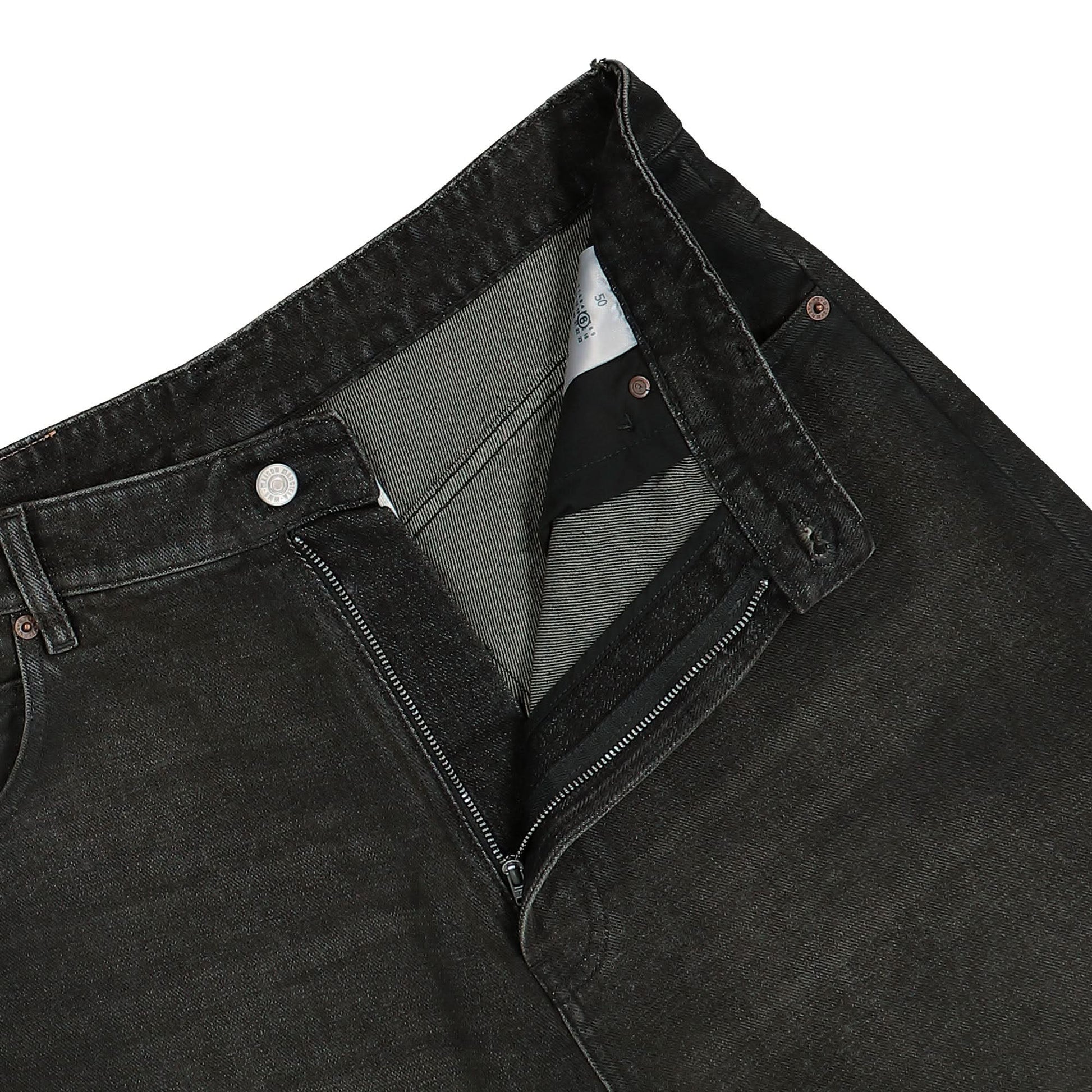 MM6 Maison Margiela Shorts Grey Detail view 5 | Gate