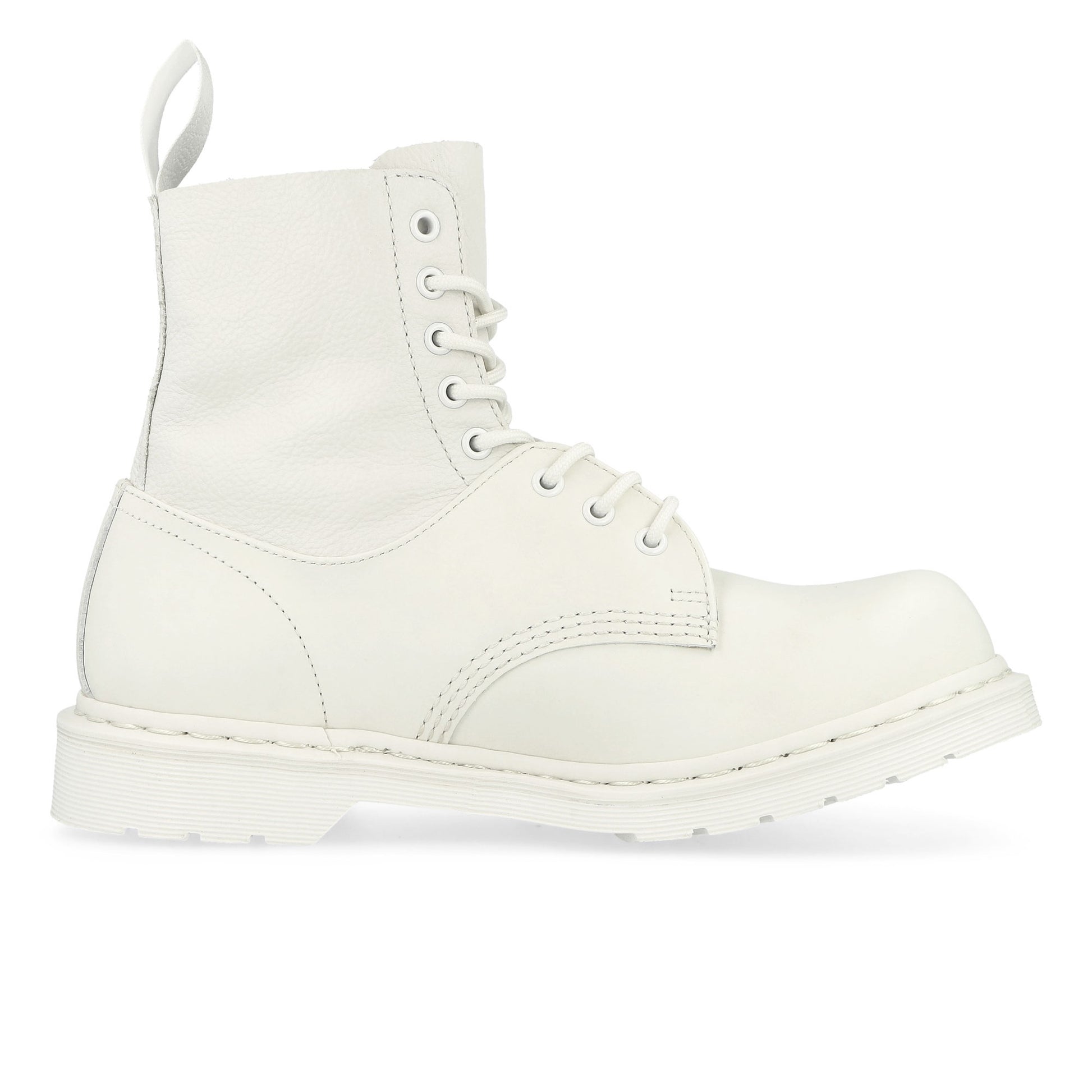 MM6 Maison Margiela x Dr. Martens 1460 Twist MM6 White / Optical White Boots SH3WU0013 HB009 Detail View 2 | GATE