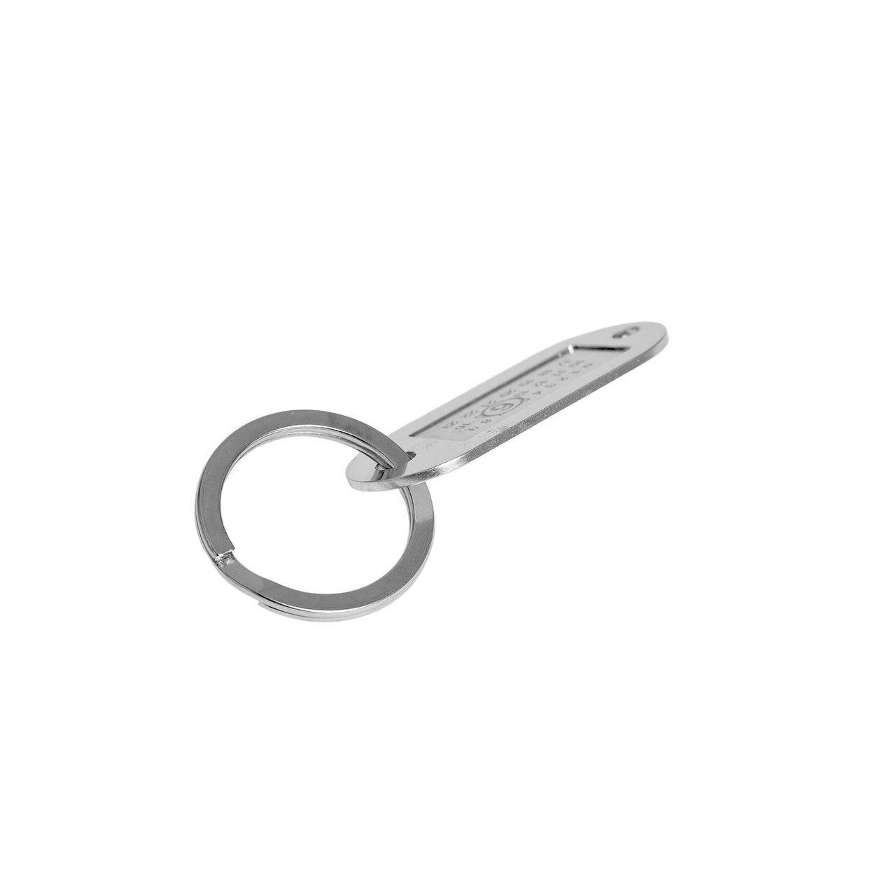 MM6 Maison Margiela Key Ring Silver Detail view 1 | Gate