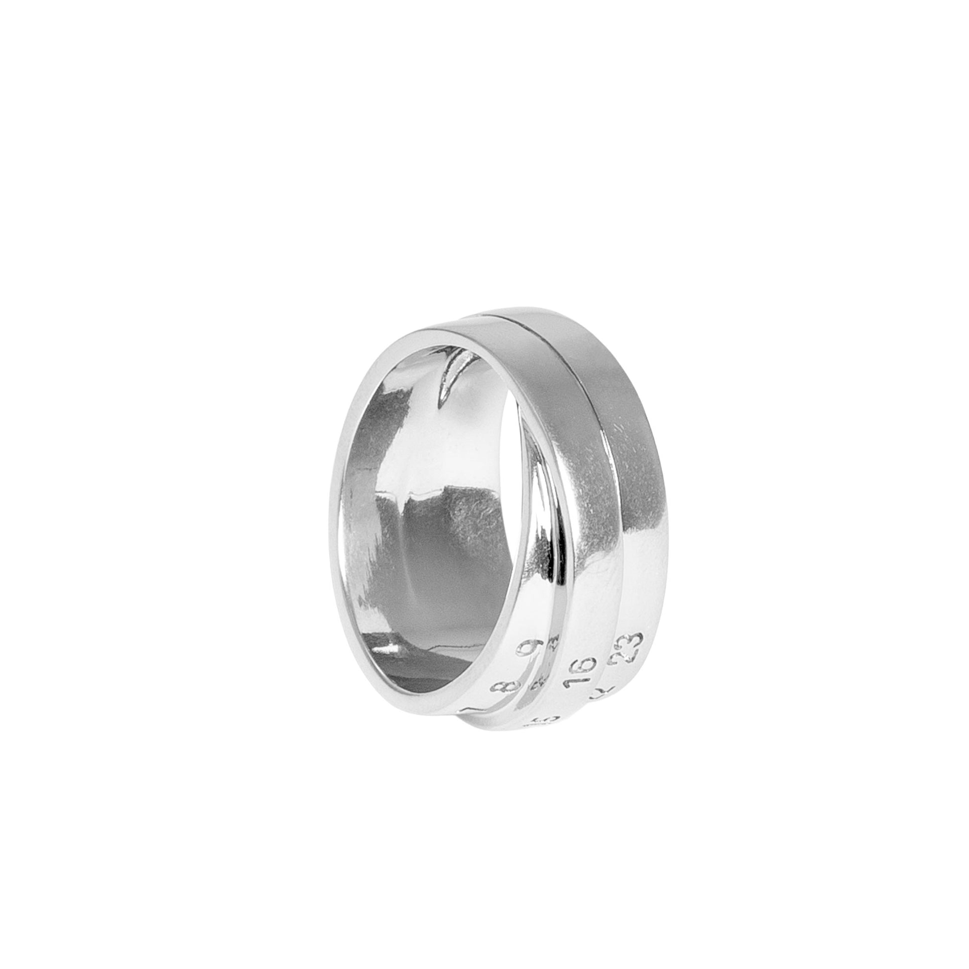 MM6 Maison Margiela Ring Silver Detail view 5 | Gate